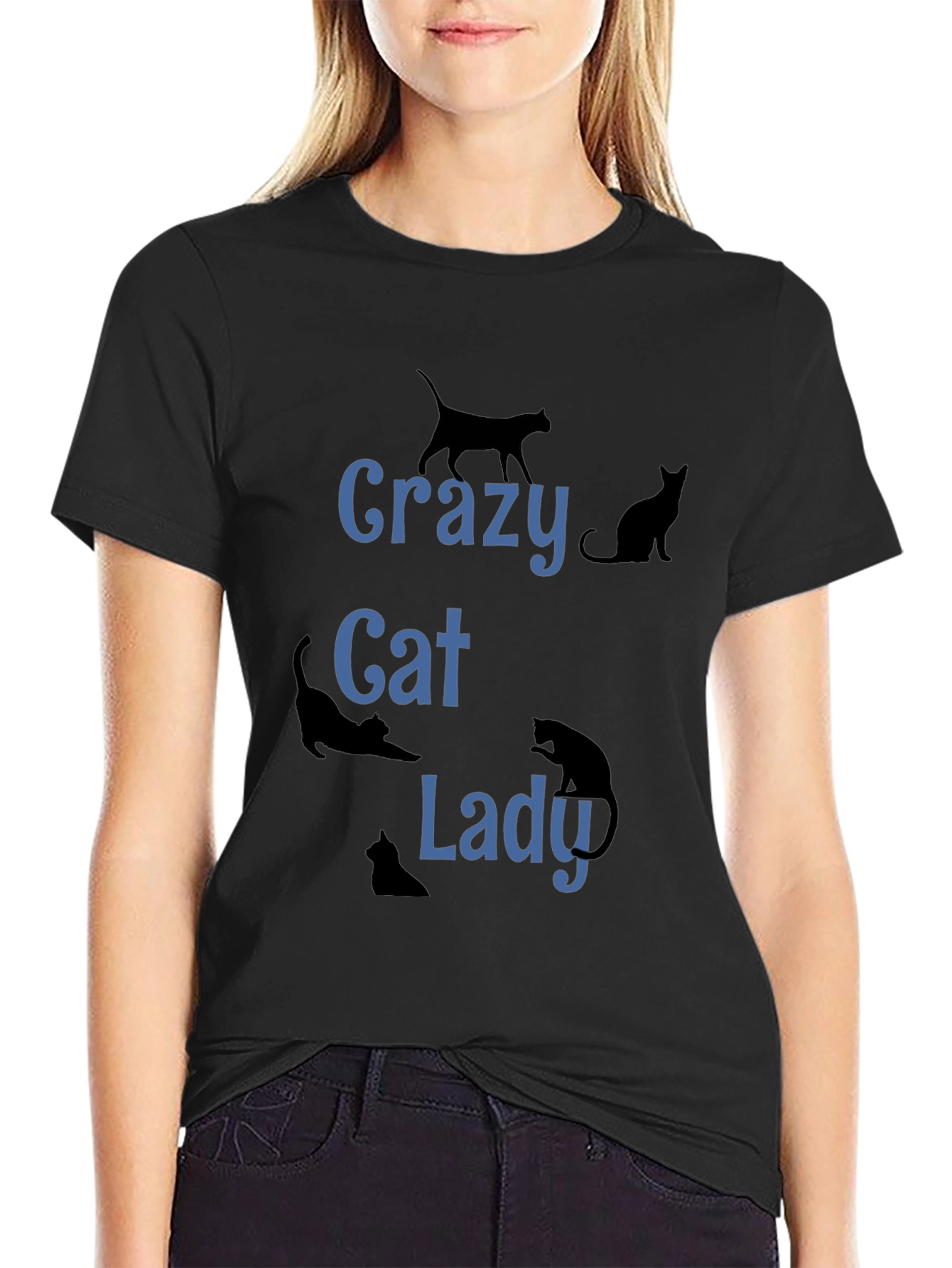 Crazy Cat Lady T-Shirt - Funny Cat Lover Tee