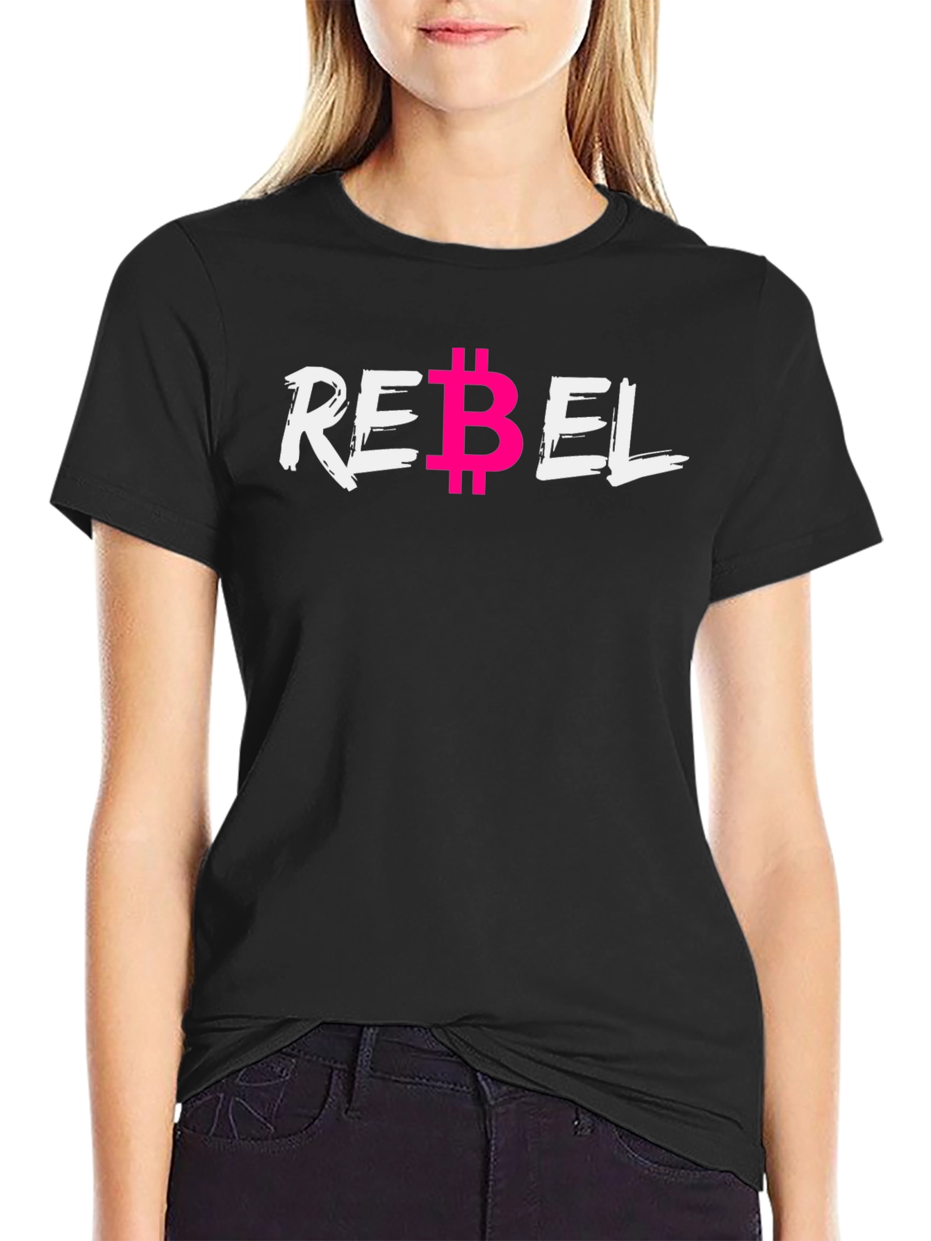 Rebel Bitcoin T-Shirt - Crypto Currency Tee