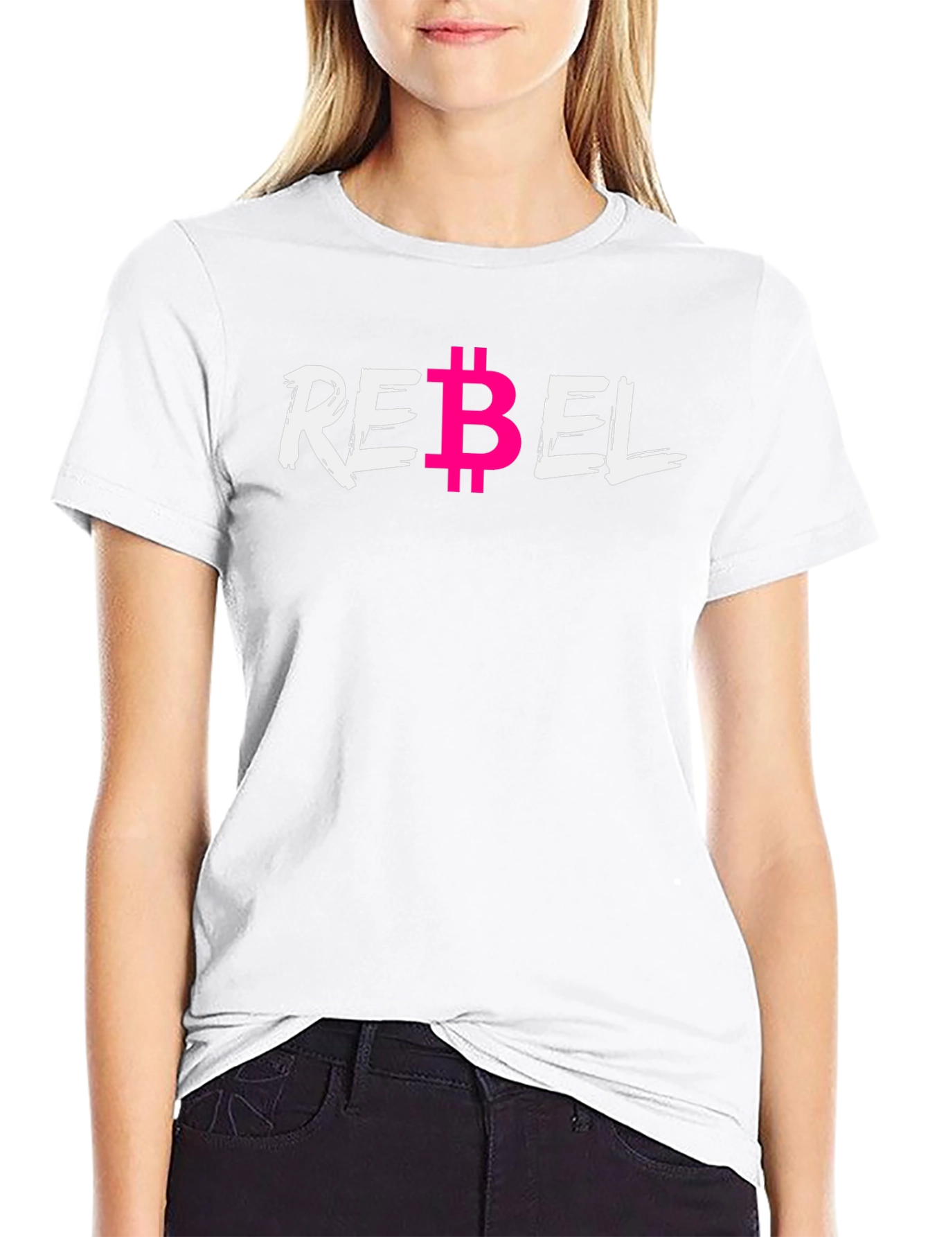 Rebel Bitcoin T-Shirt - Crypto Currency Tee