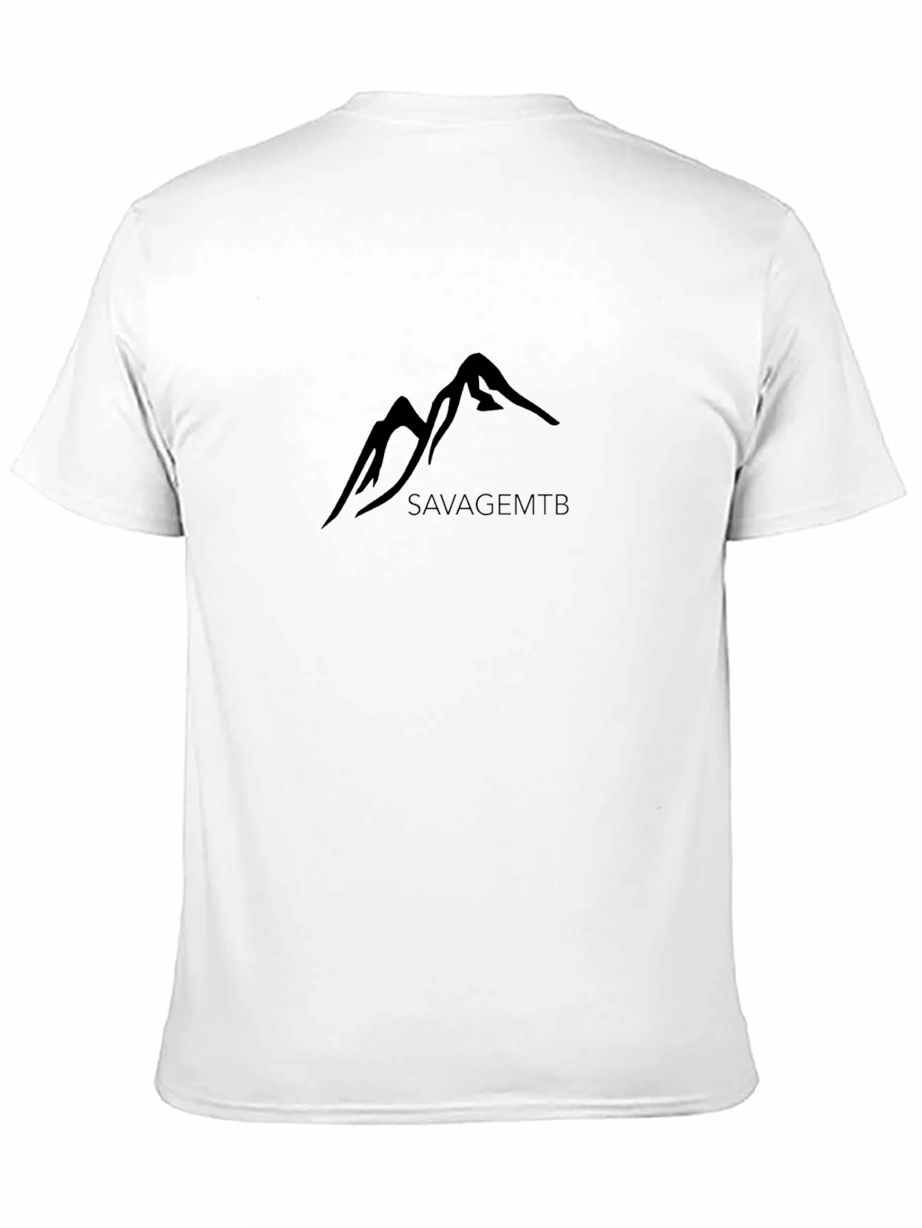SavageMTB Mountain Graphic Black T-Shirt