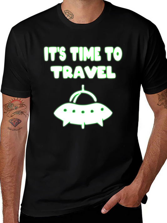 Its Time To Travel Graphic Tee