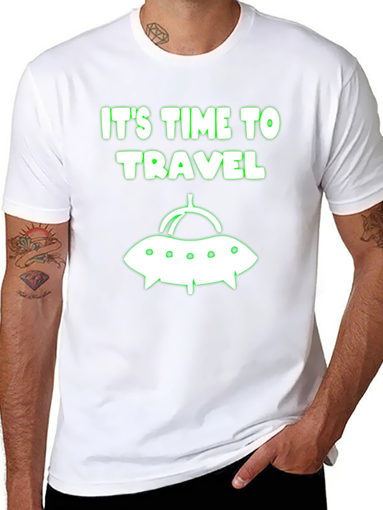 Its Time To Travel Graphic Tee