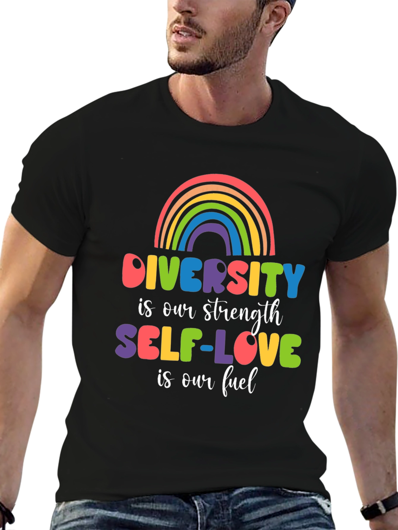 Diversity & Self-Love Graphic Tee