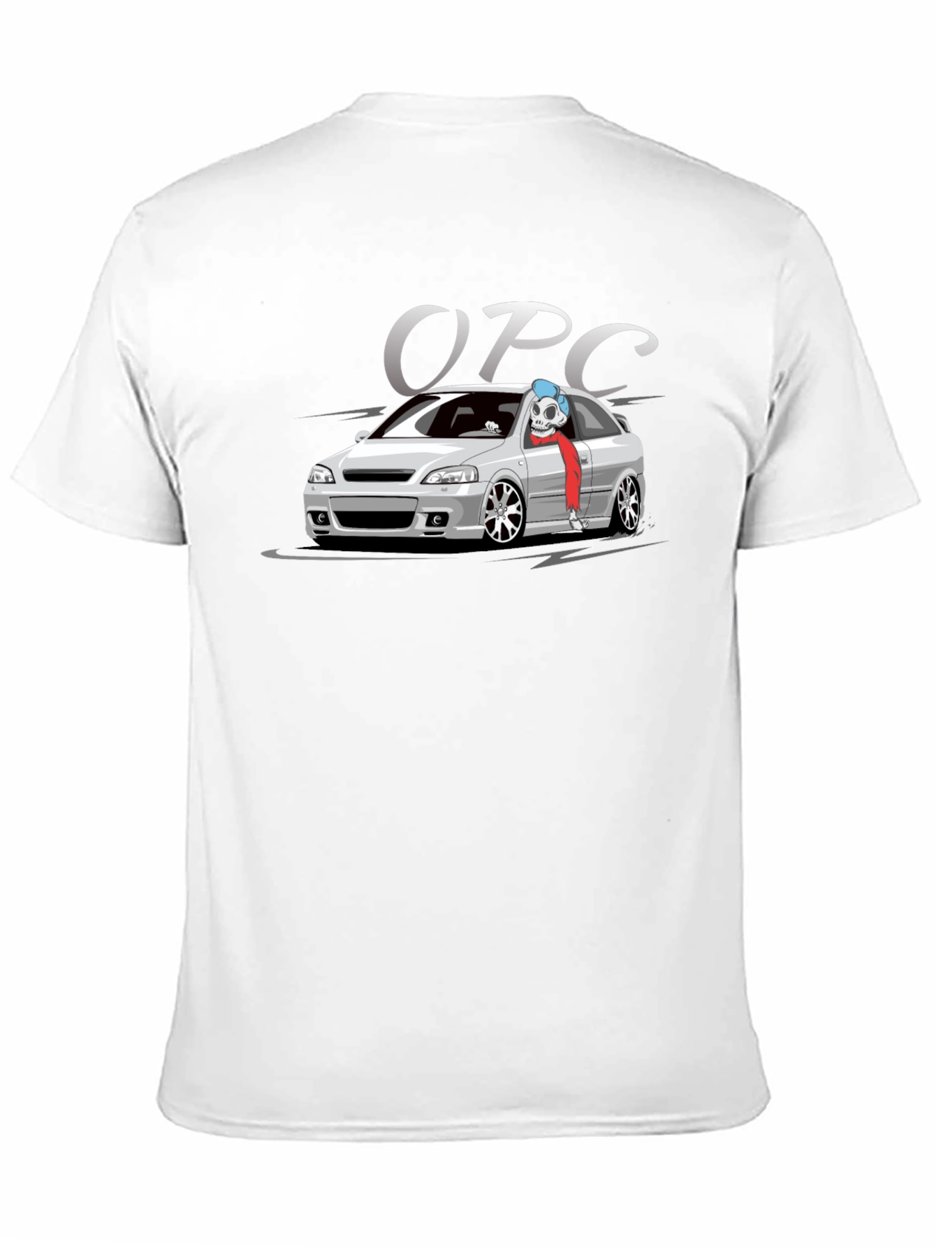 OPC Car T-Shirt - Black Cotton Graphic Tee