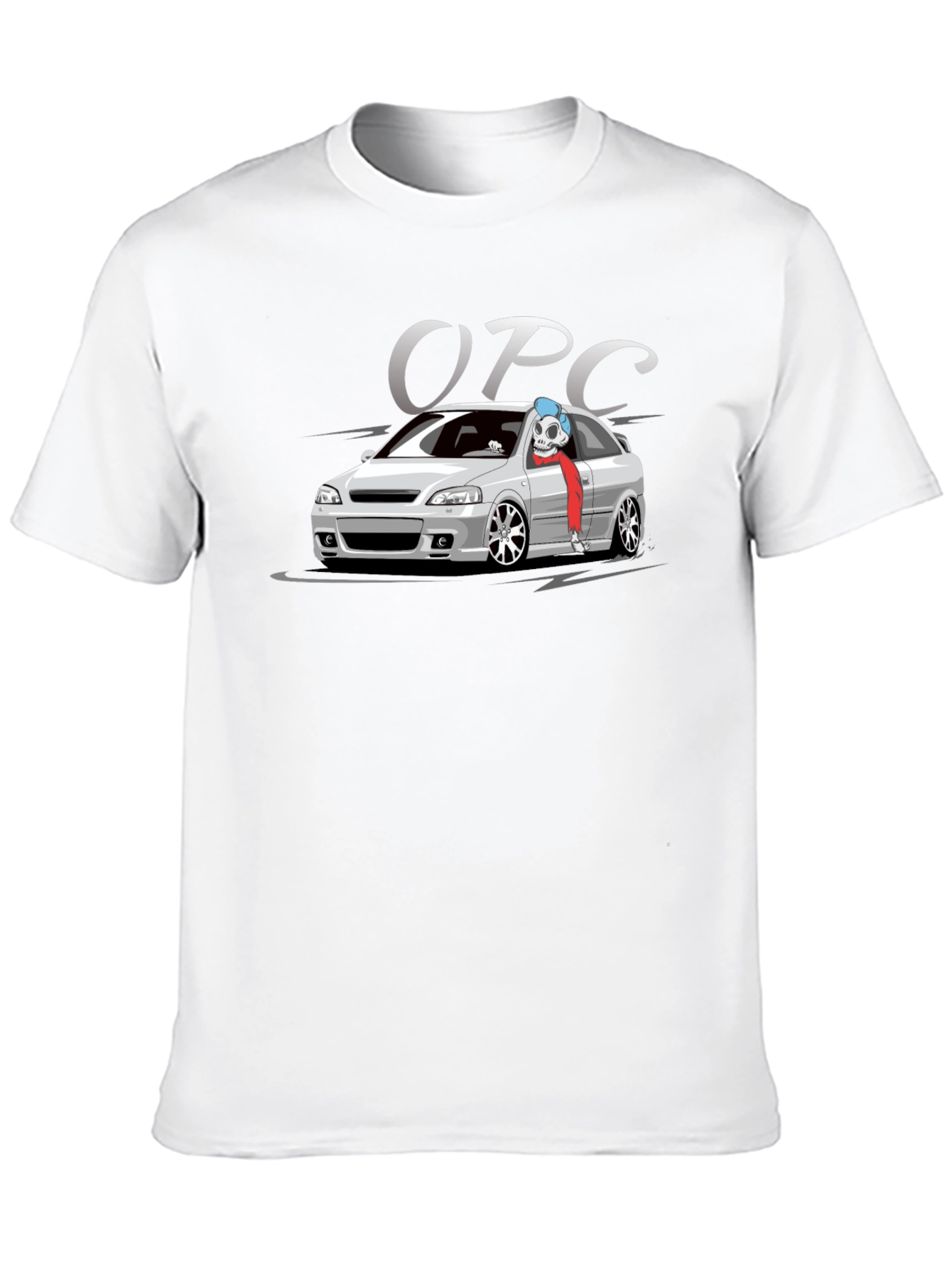 OPC Car T-Shirt - Black Cotton Graphic Tee