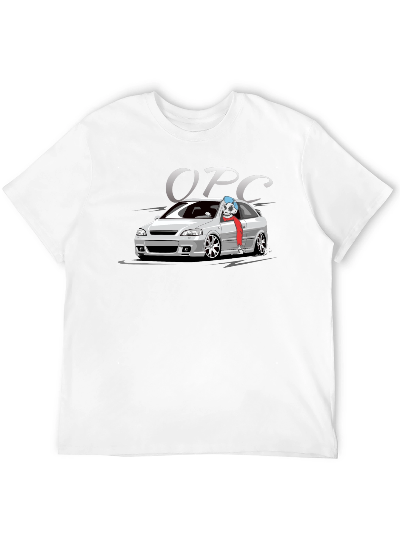 OPC Car T-Shirt - Black Cotton Graphic Tee
