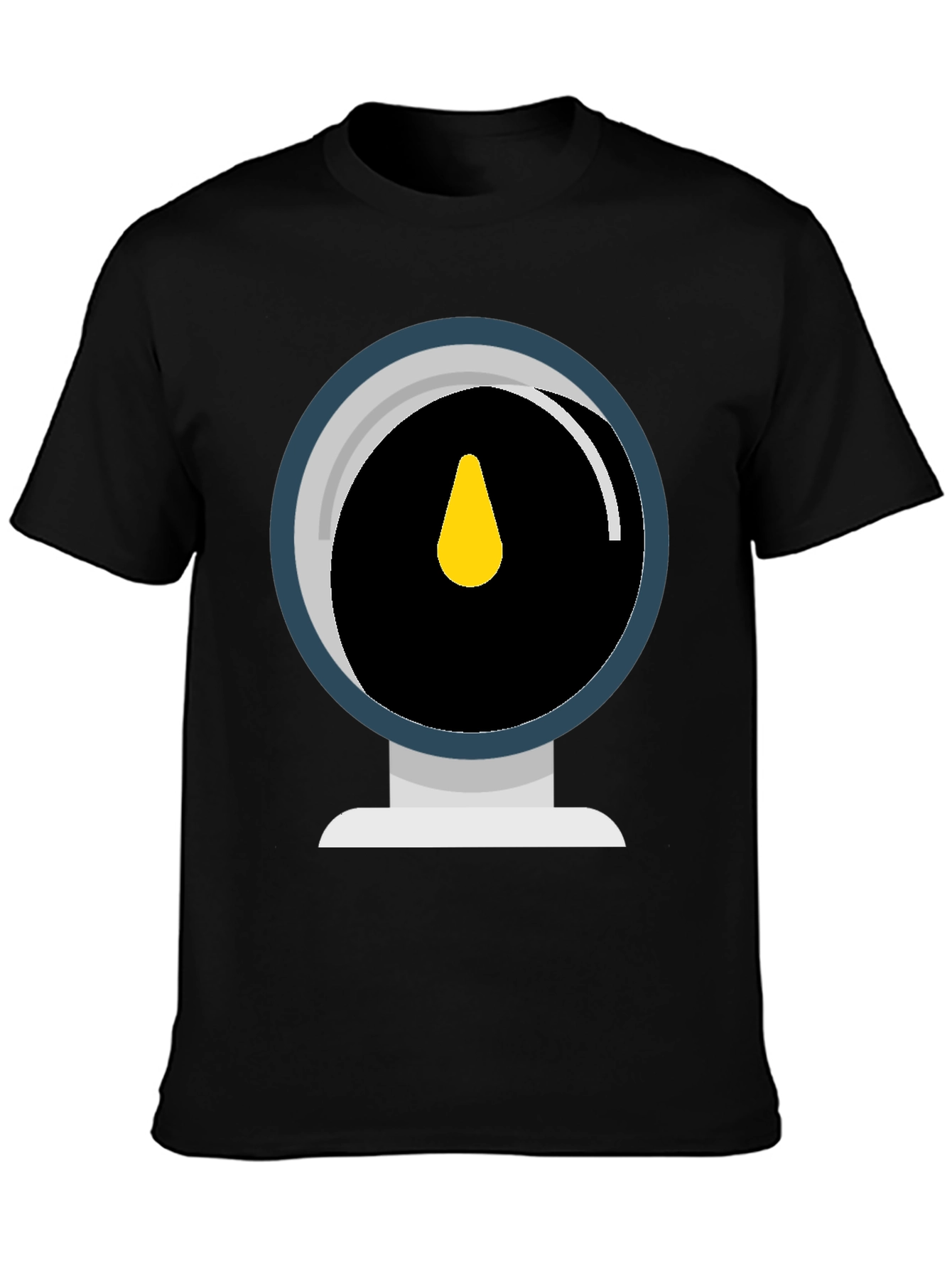 Gauge Graphic Tee - Cool Black T-Shirt