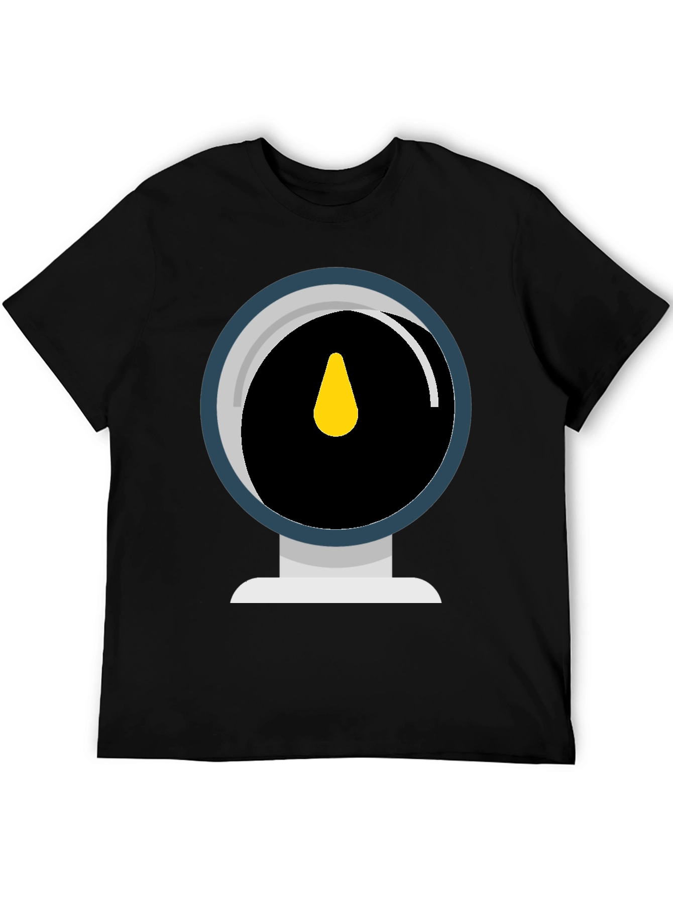 Gauge Graphic Tee - Cool Black T-Shirt