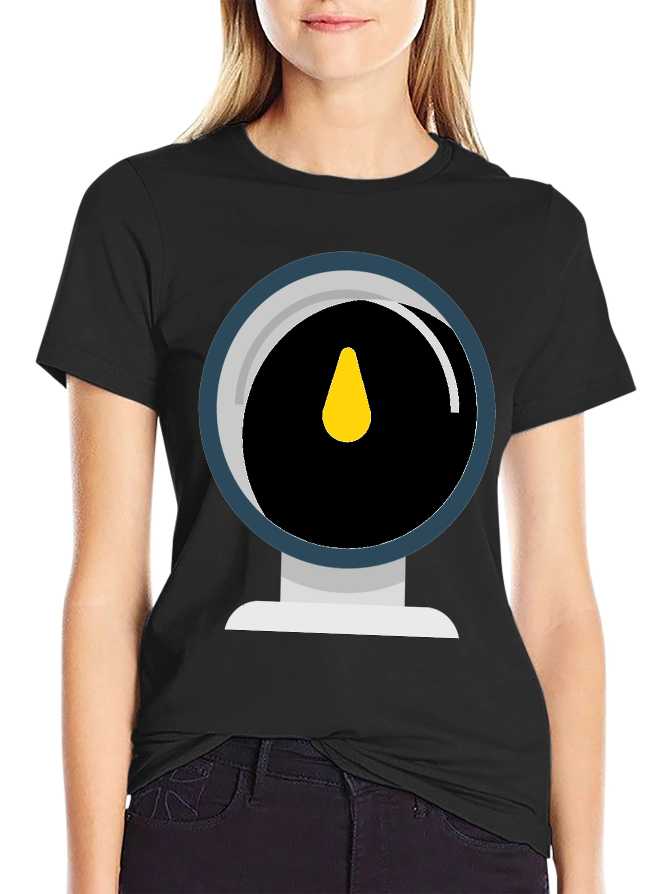 Gauge Graphic Tee - Cool Black T-Shirt