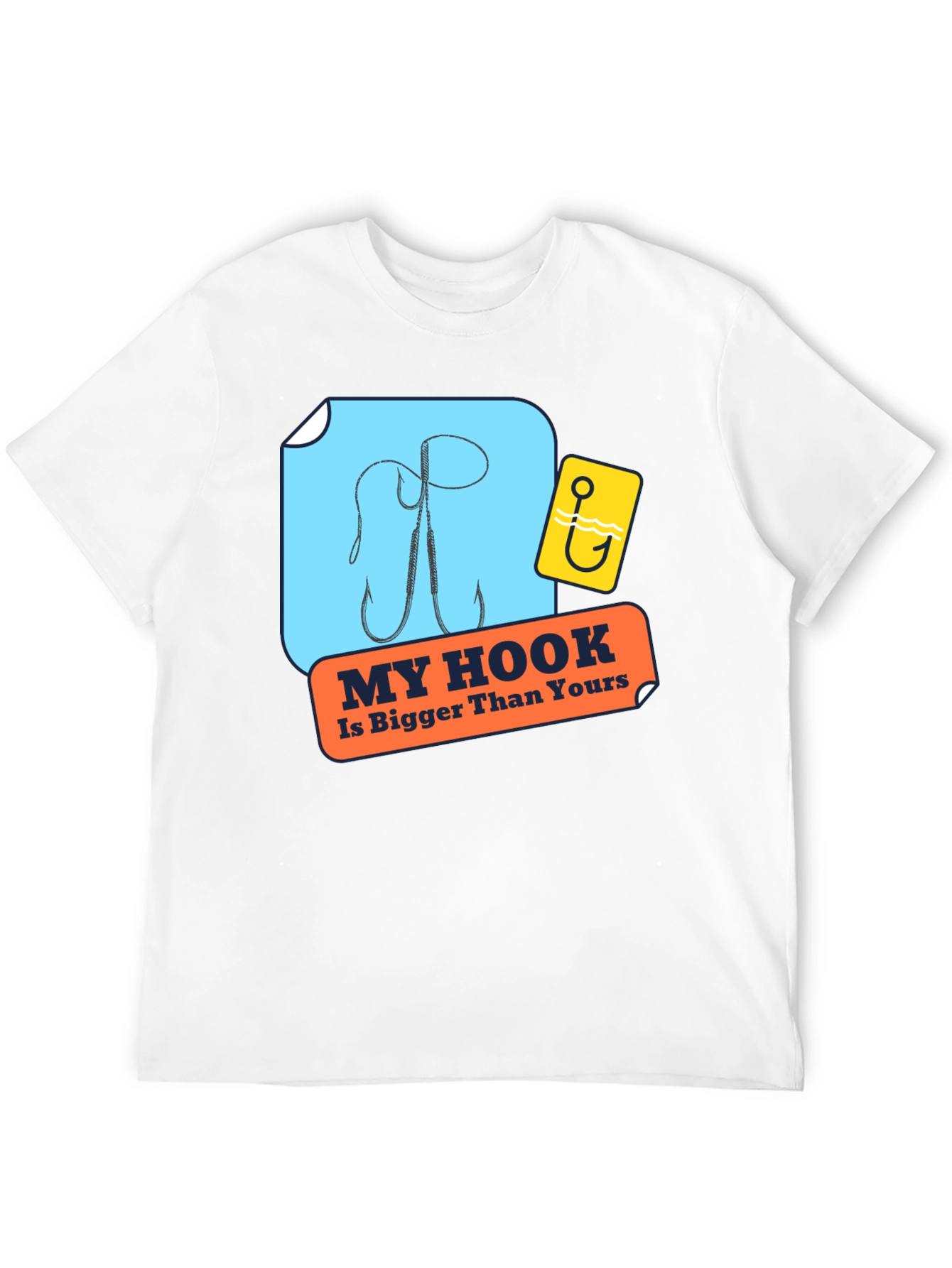 My Hook Is Bigger Than Yours Black T-Shirt