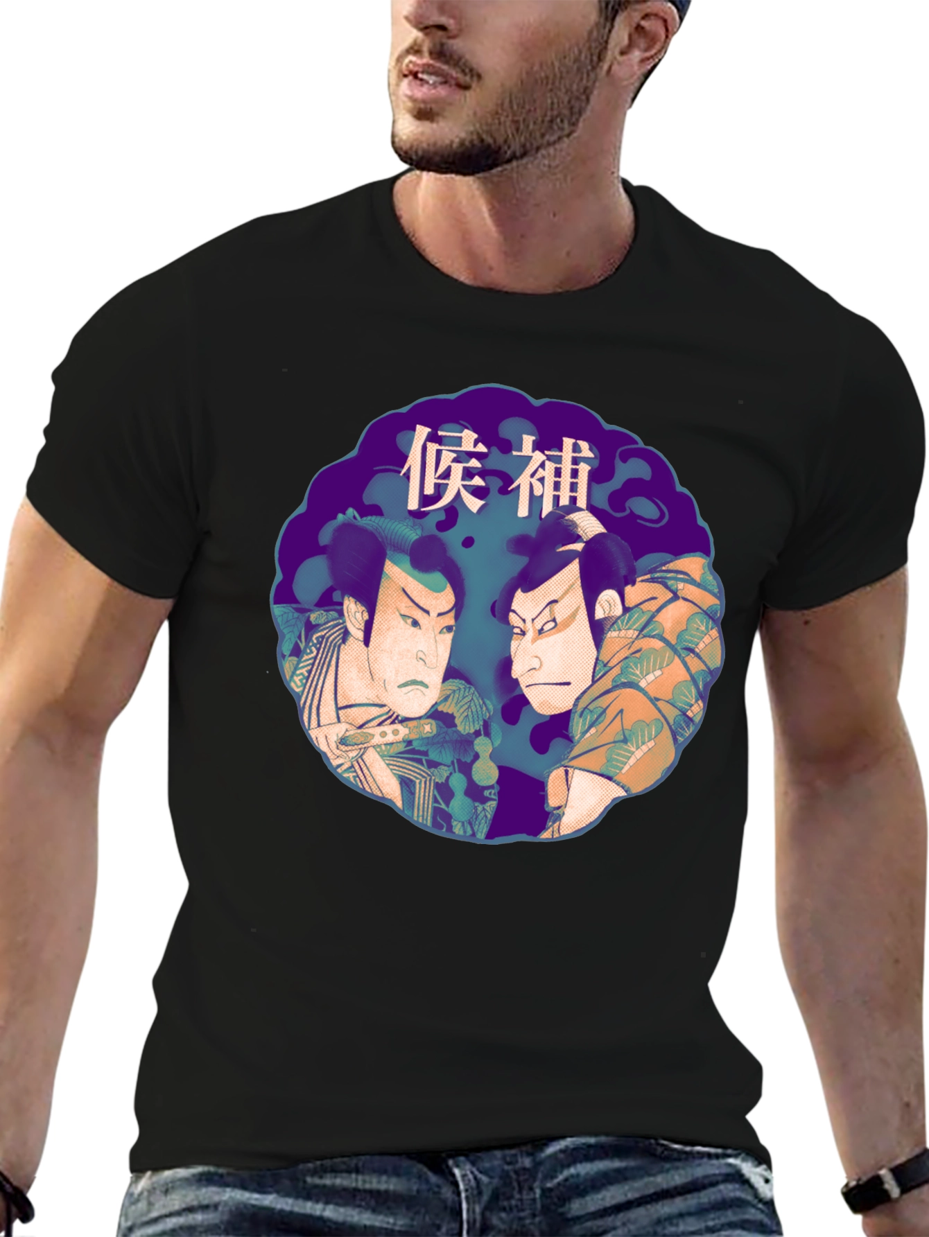 Kabuki Samurai Graphic Tee