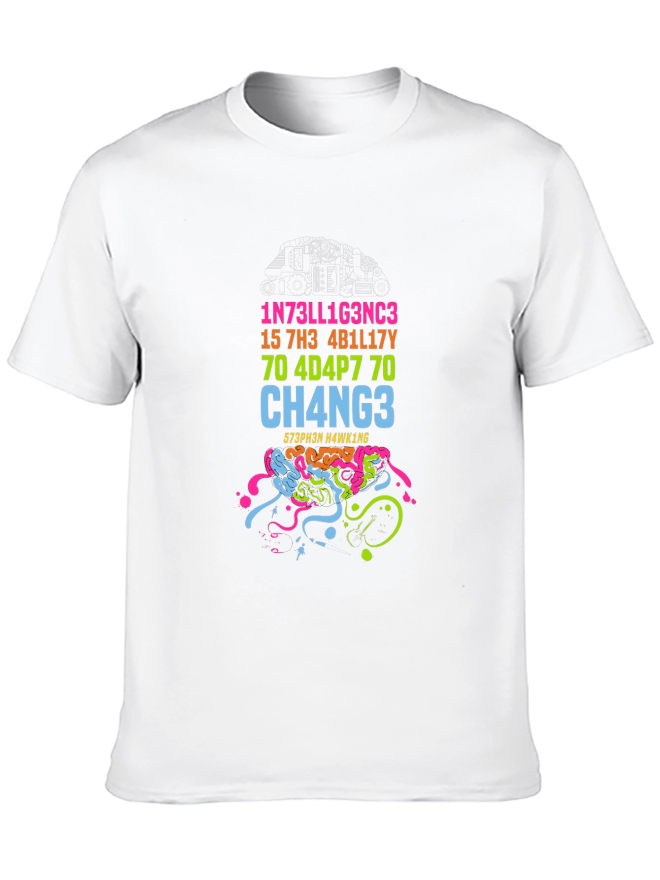 Intelligence Evolution T-Shirt - Black