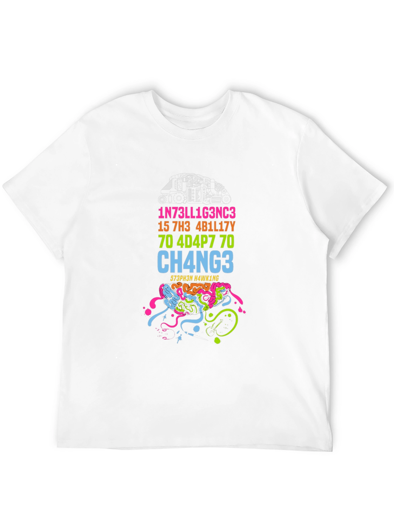 Intelligence Evolution T-Shirt - Black