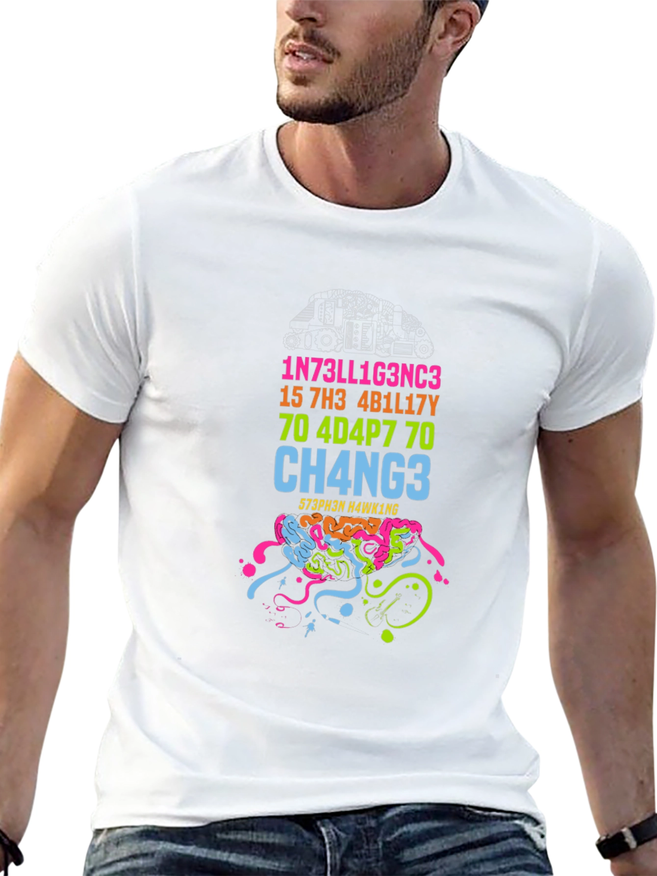 Intelligence Evolution T-Shirt - Black