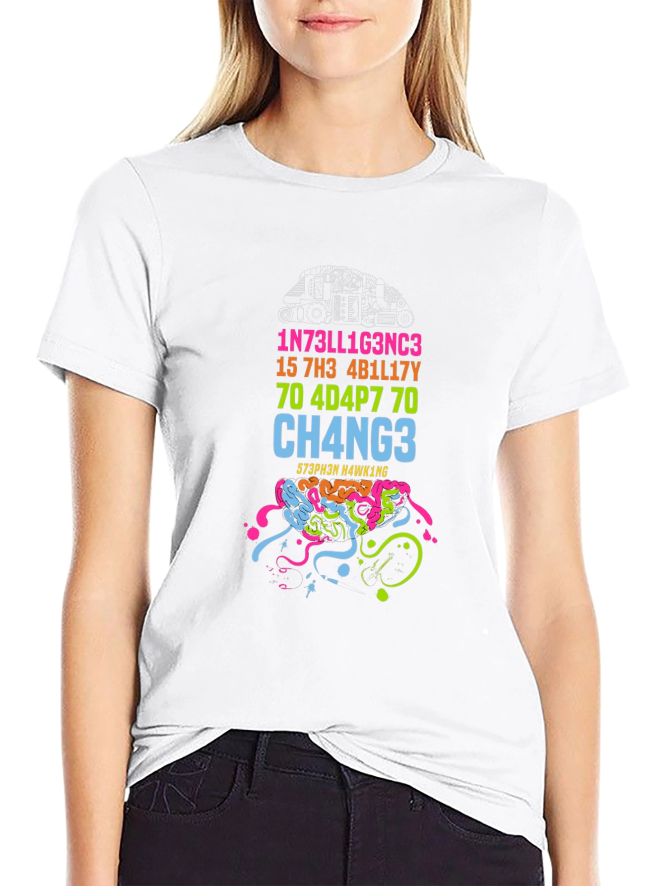 Intelligence Evolution T-Shirt - Black