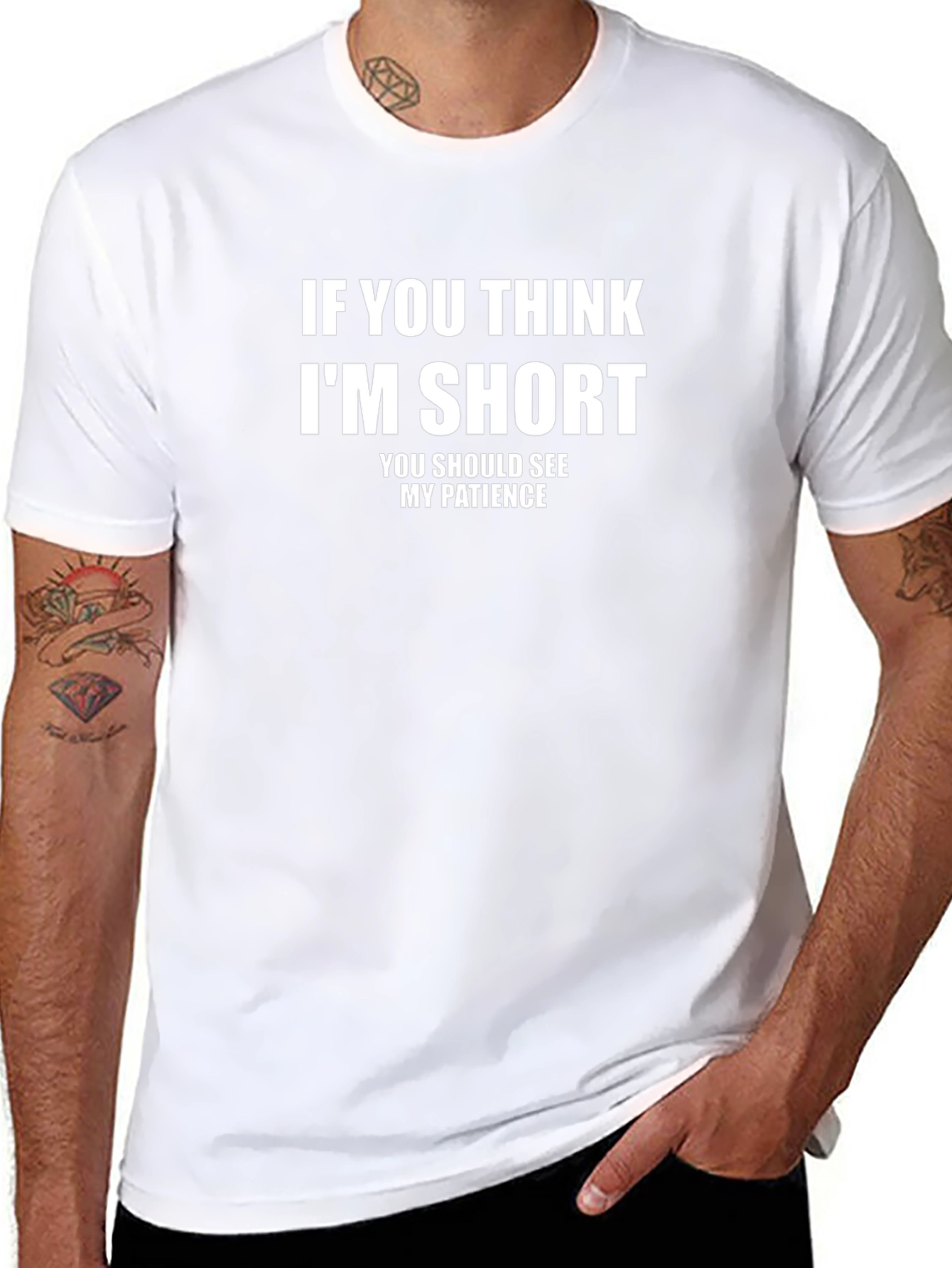 Funny Short Patience T-Shirt