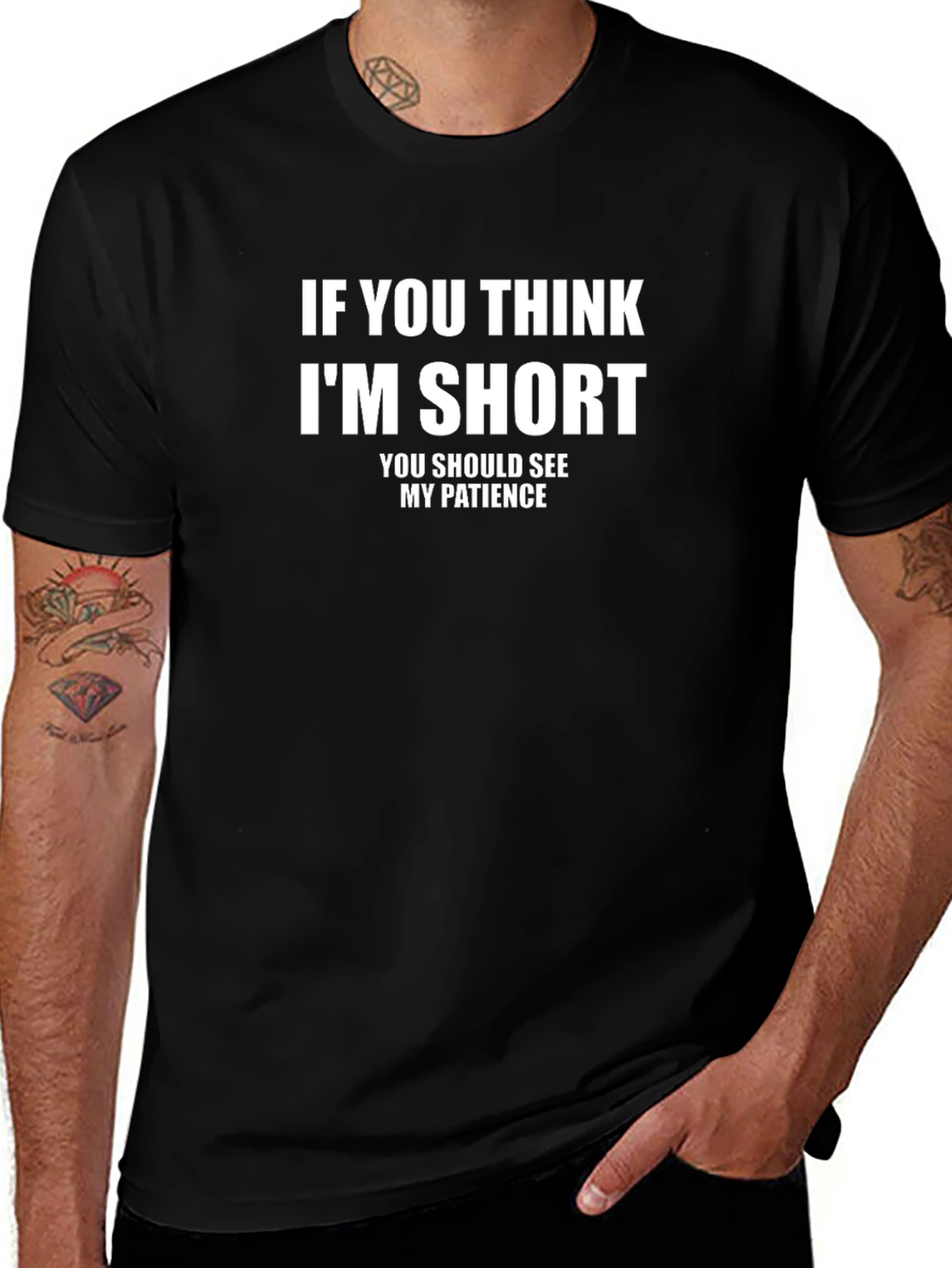 Funny Short Patience T-Shirt