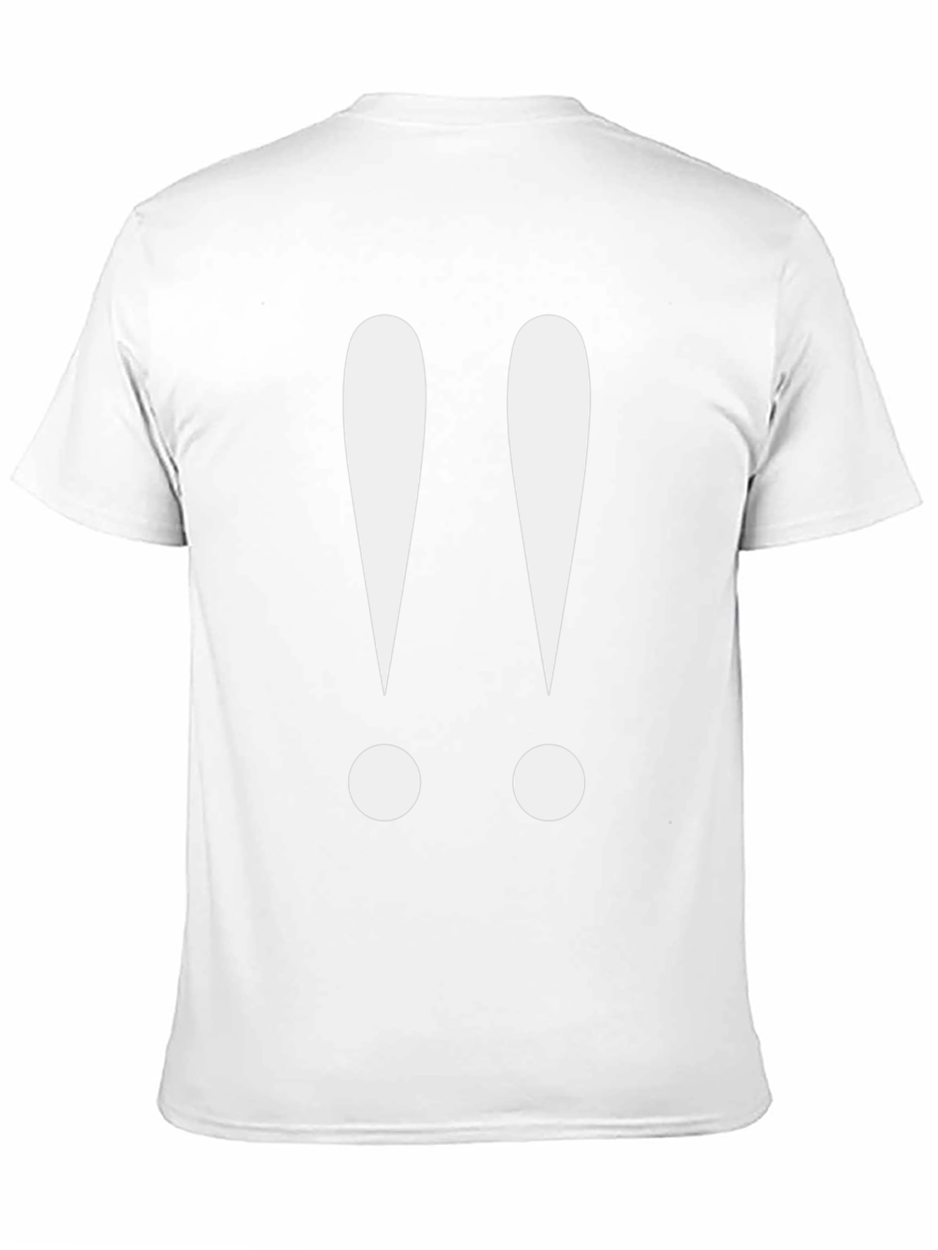 Exclamation Point Graphic Tee - Black