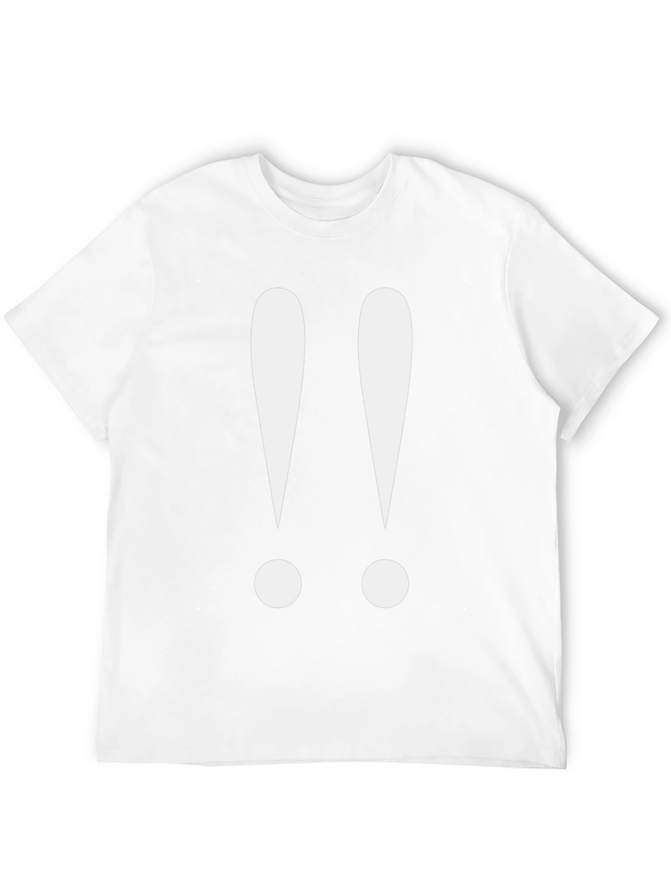 Exclamation Point Graphic Tee - Black