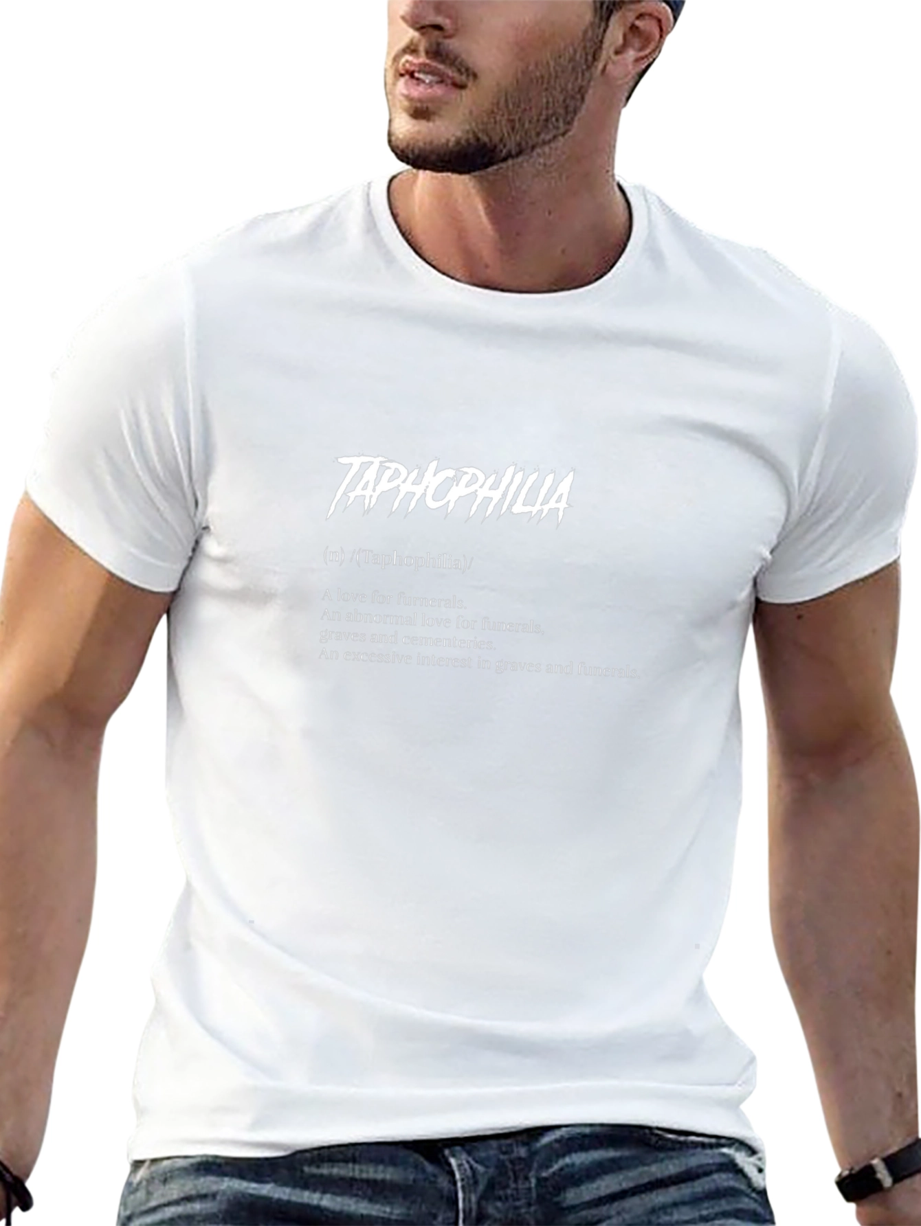 Taphophilia Definition Graphic T-Shirt