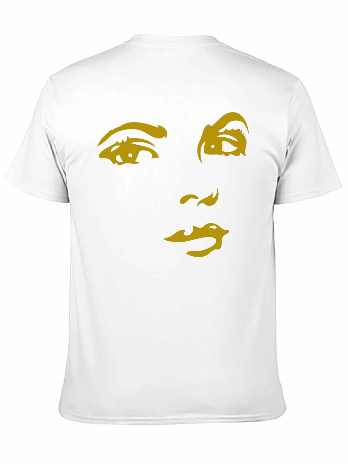 Abstract Face Graphic T-Shirt - Stylish and Unique