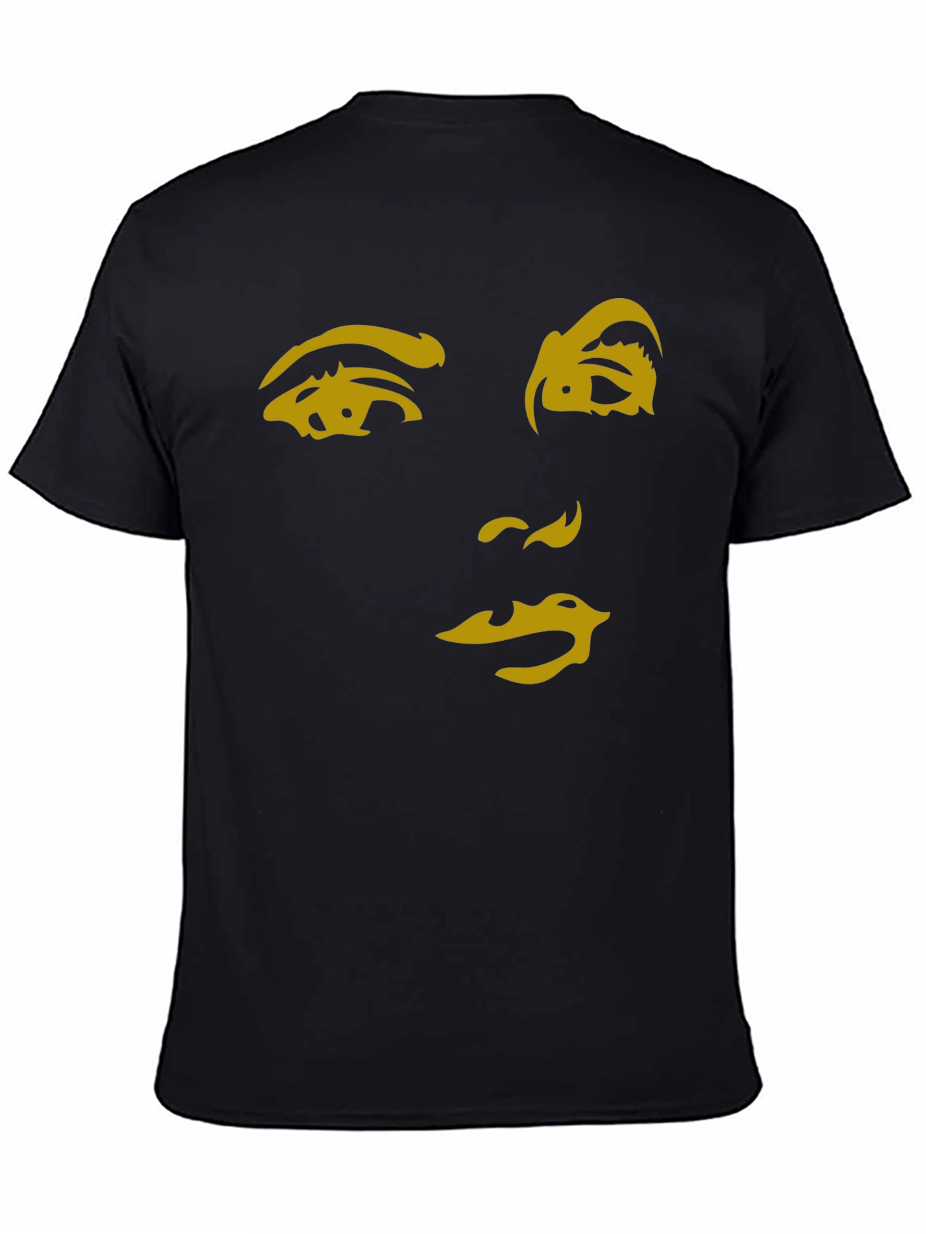 Abstract Face Graphic T-Shirt - Stylish and Unique