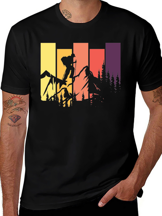 Mountain Hiker Graphic Tee - Adventure Ready!