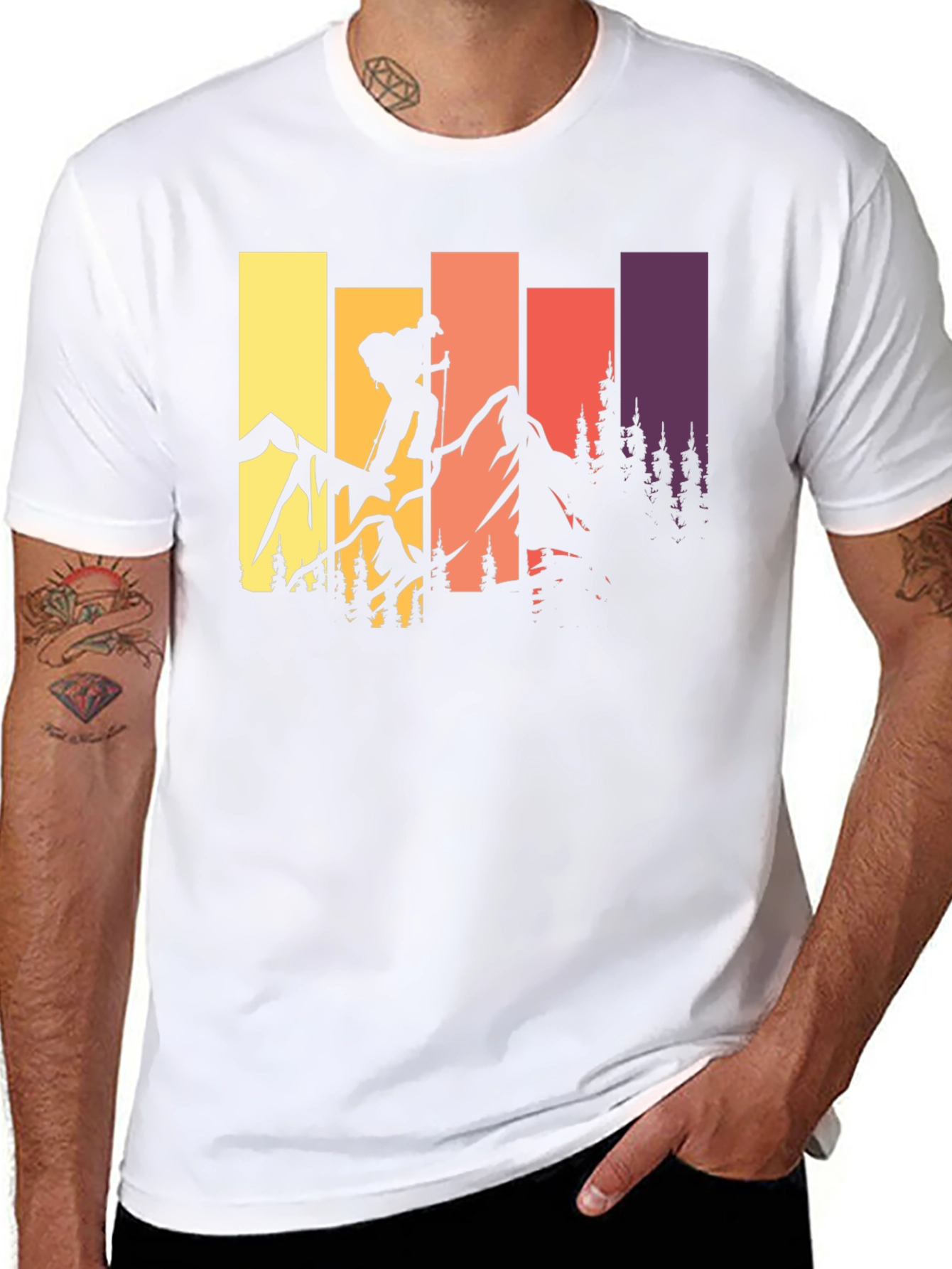 Mountain Hiker Graphic Tee - Adventure Ready!