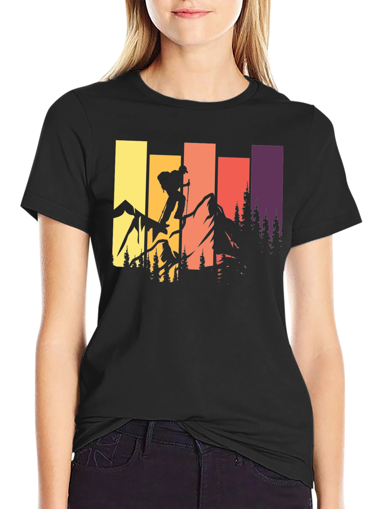 Mountain Hiker Graphic Tee - Adventure Ready!