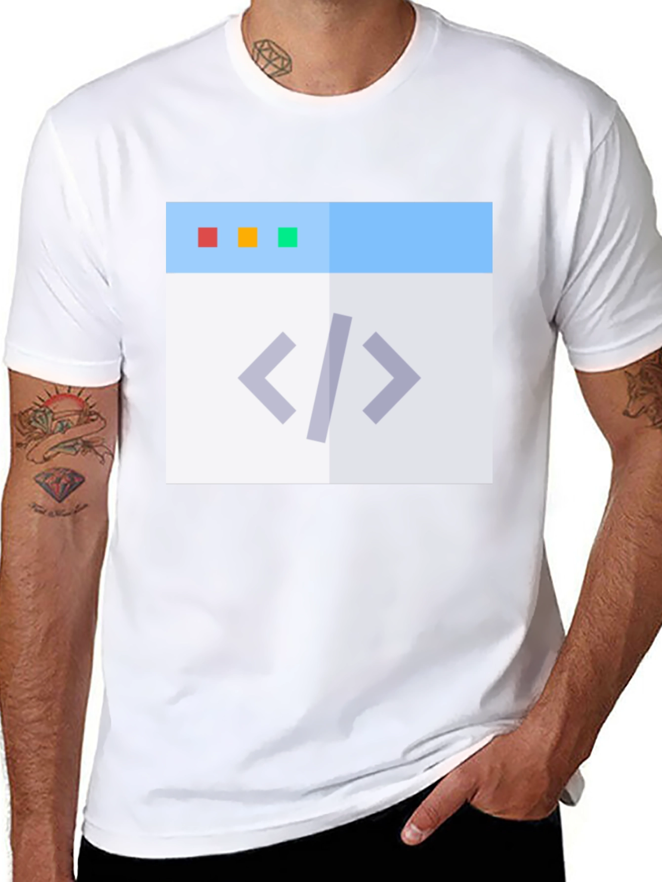 Coding Window Graphic Tee - Black Programmer T-Shirt