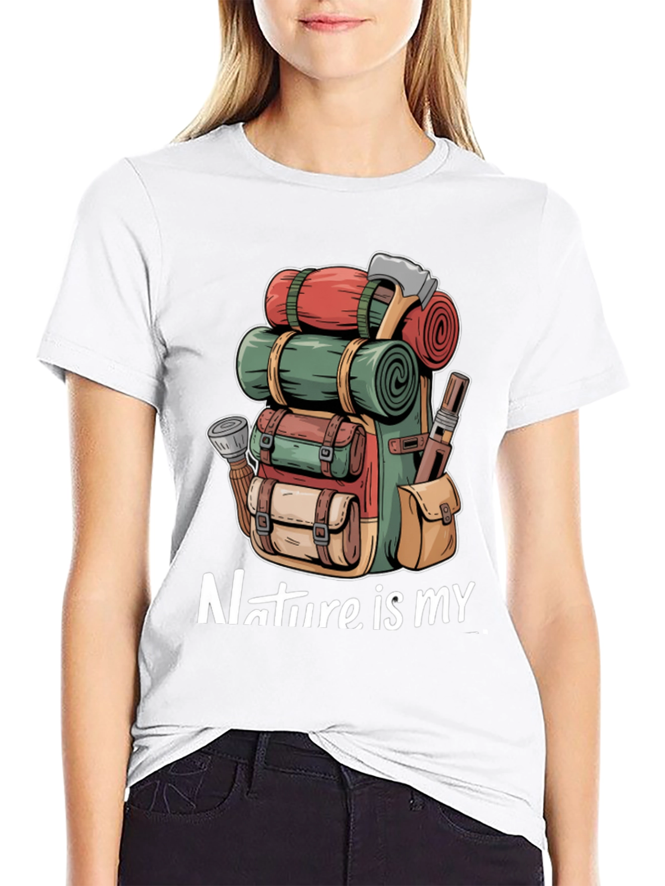 Nature is my Camping T-Shirt