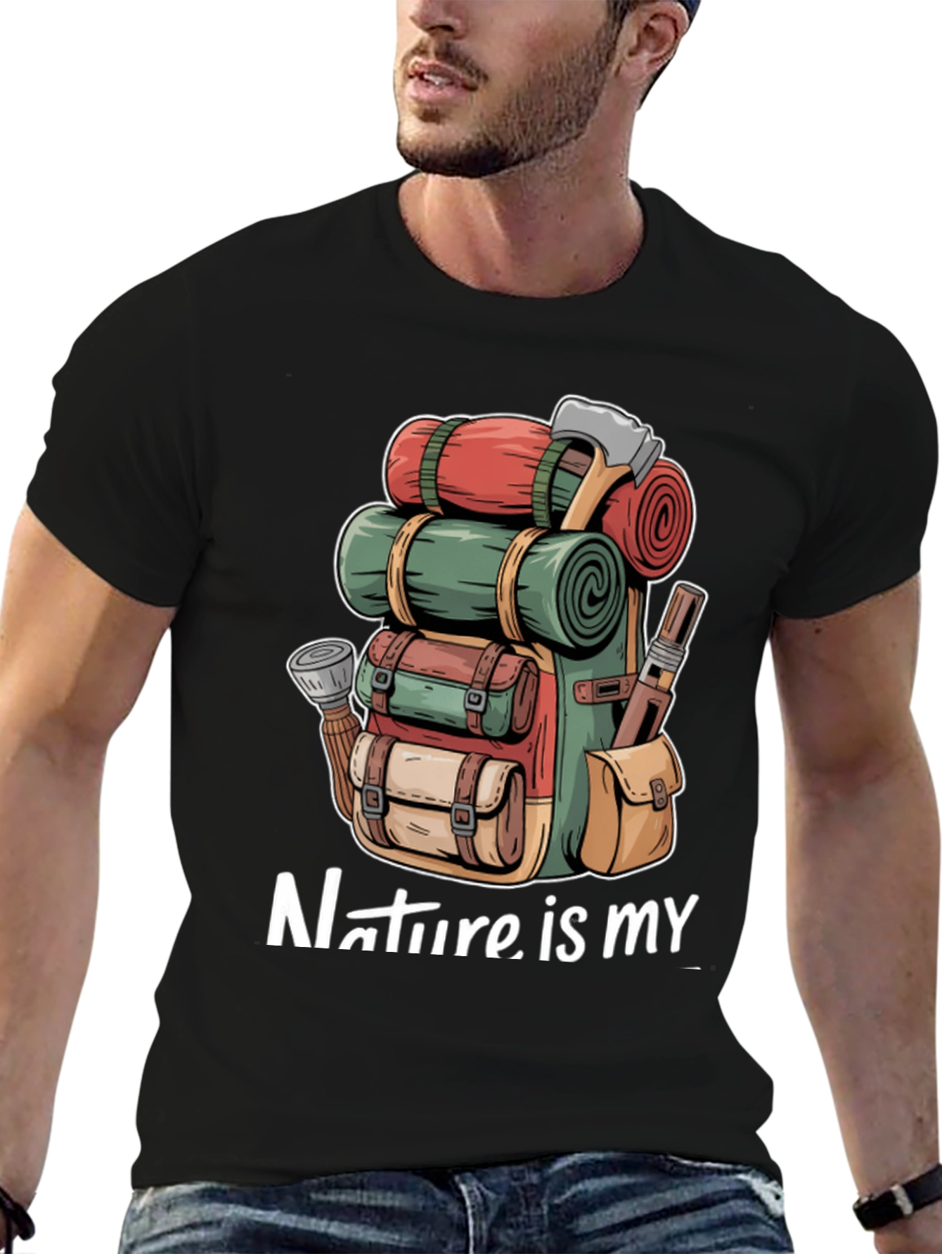 Nature is my Camping T-Shirt