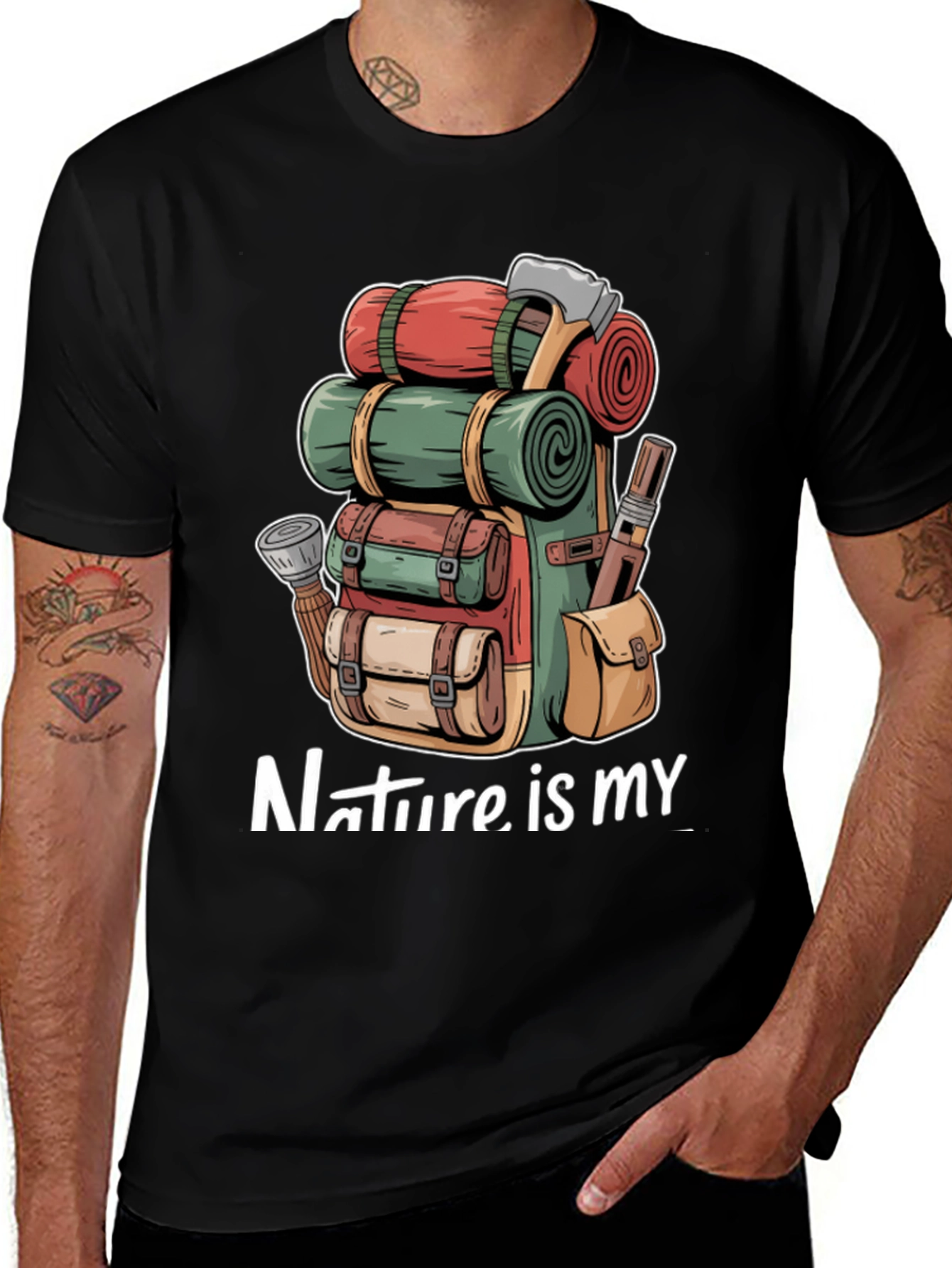Nature is my Camping T-Shirt