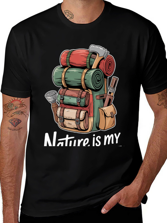 Nature is my Camping T-Shirt