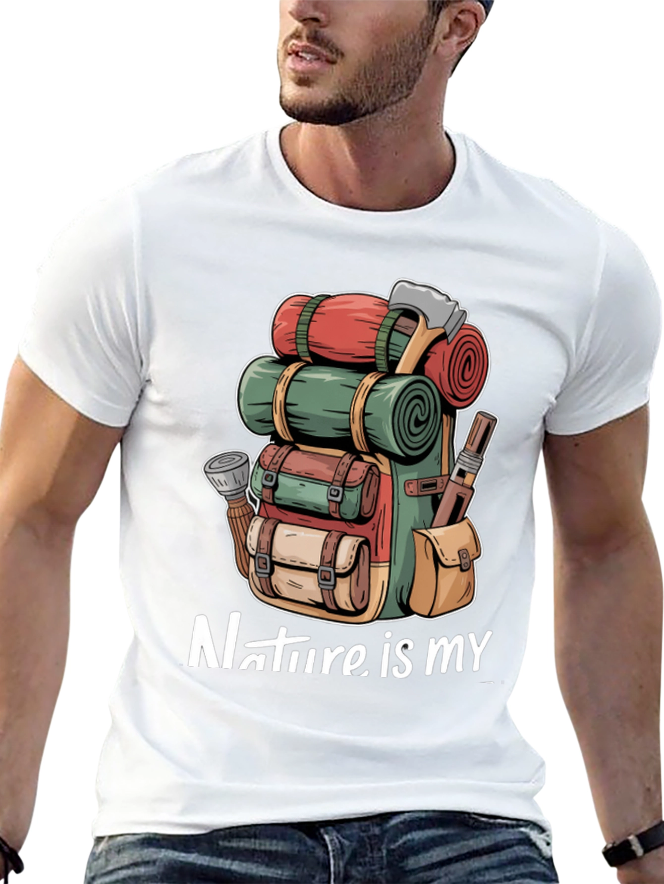 Nature is my Camping T-Shirt