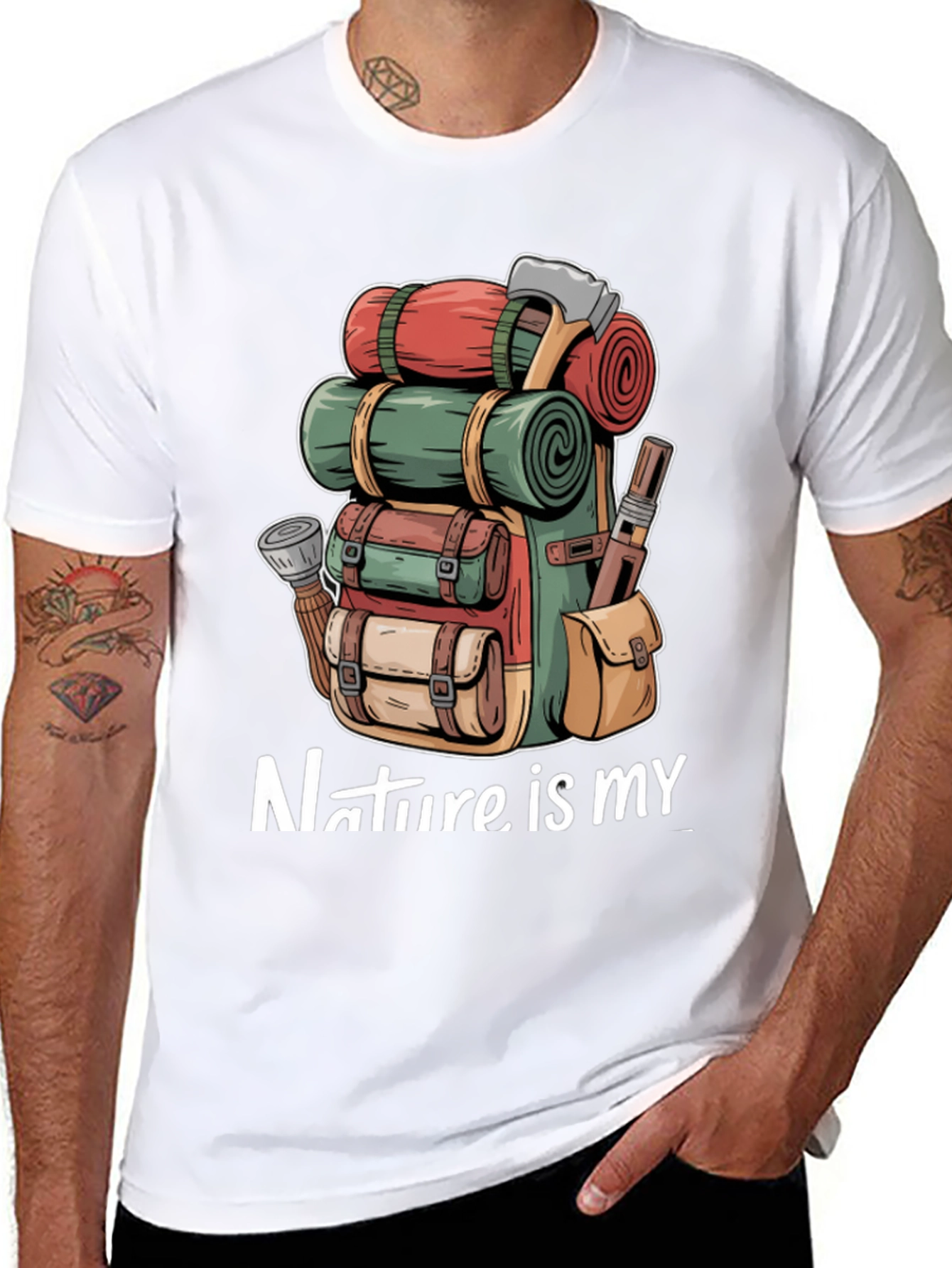 Nature is my Camping T-Shirt