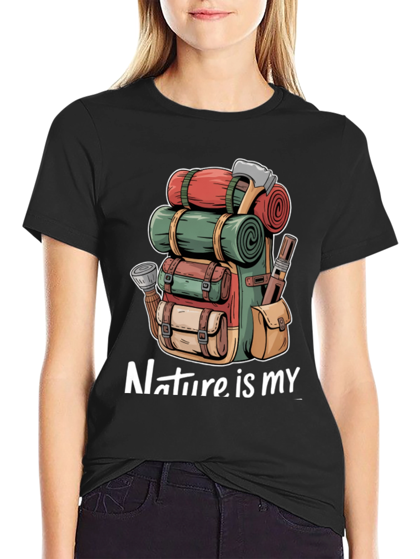 Nature is my Camping T-Shirt