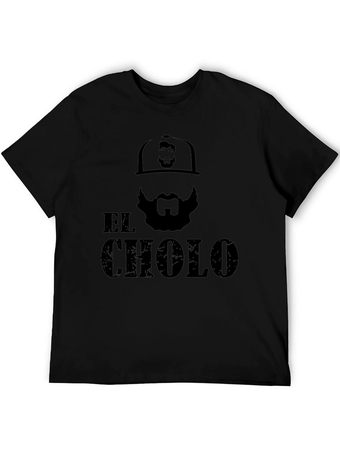 El Cholo Graphic Tee - Black Crew Neck