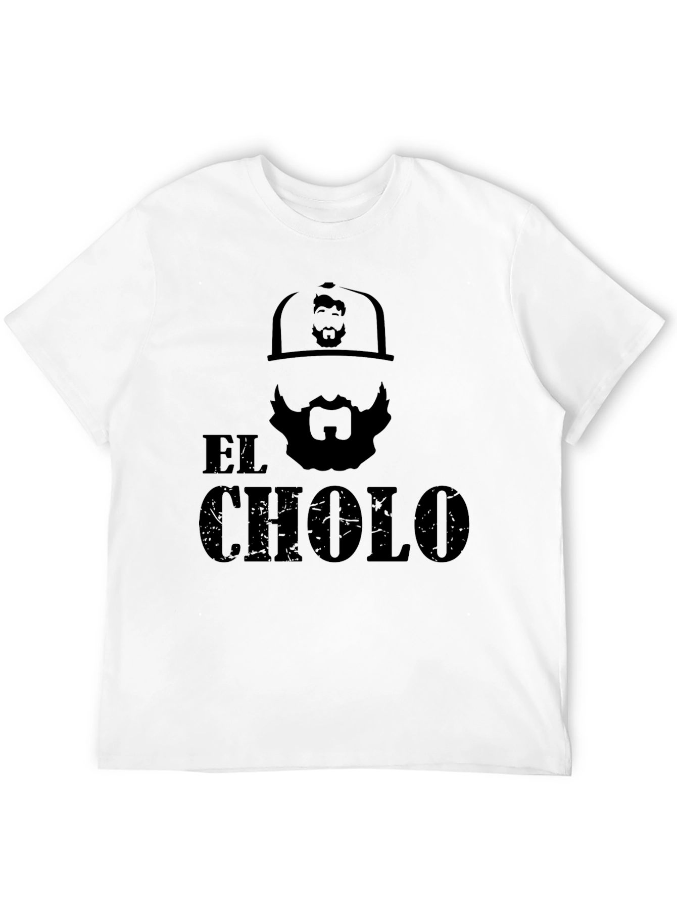 El Cholo Graphic Tee - Black Crew Neck
