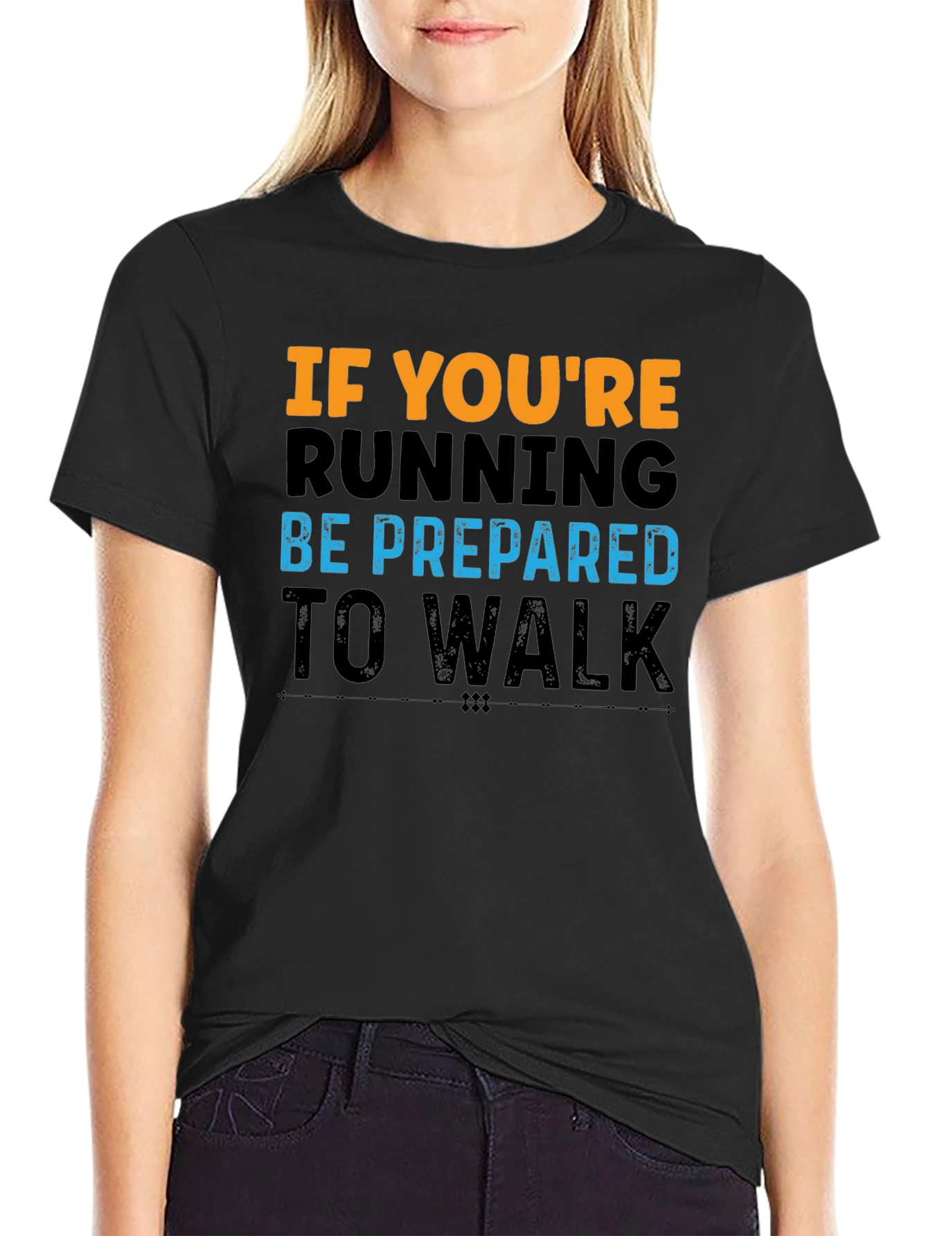 Running To Walk Graphic Tee