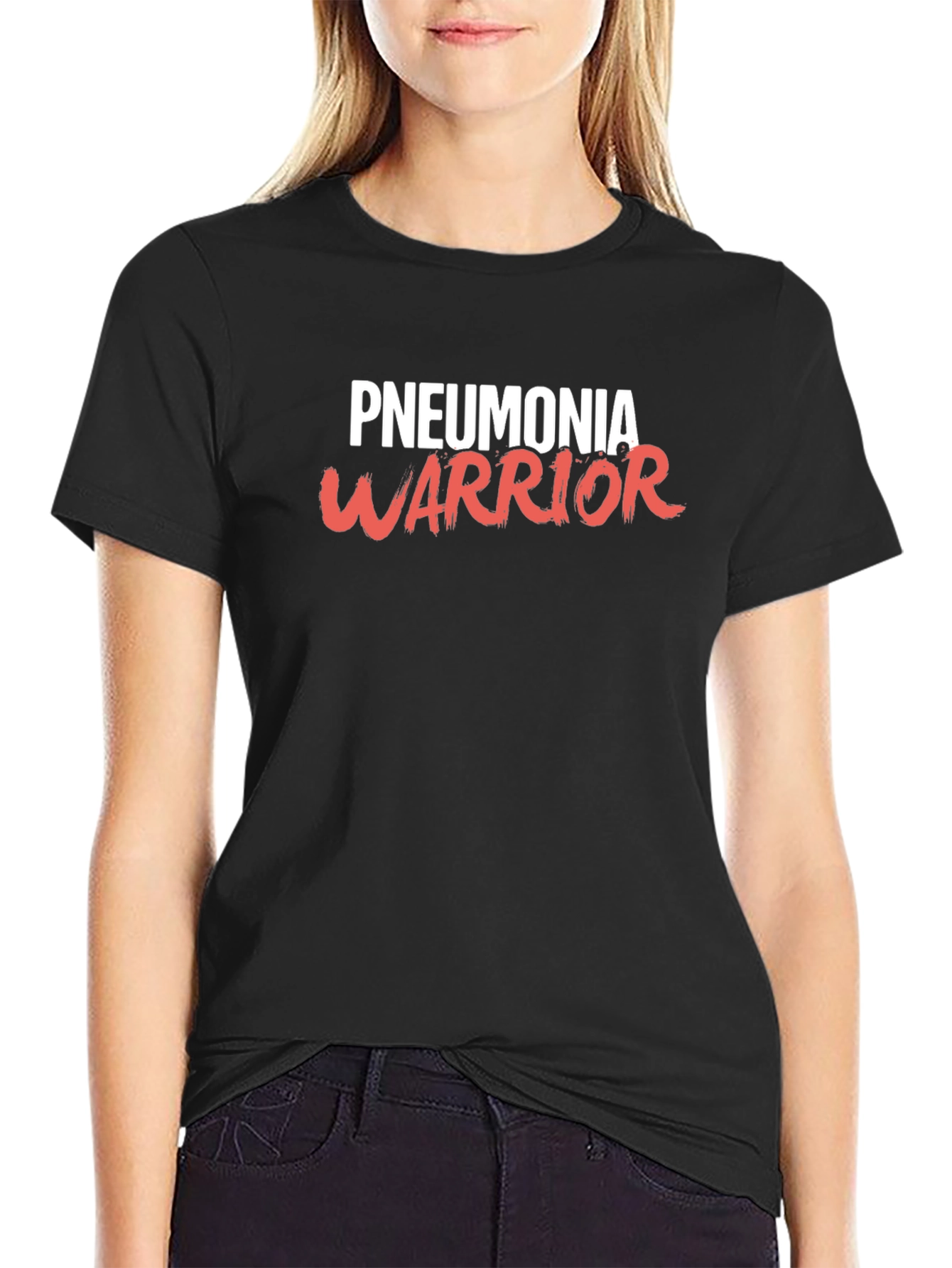 Pneumonia Warrior Graphic Tee