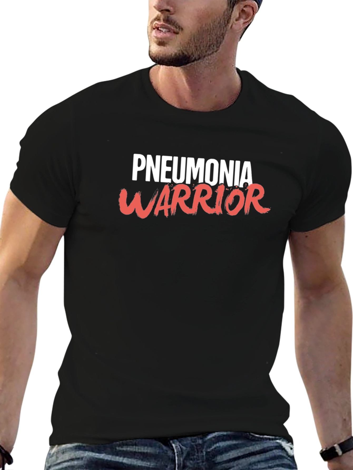 Pneumonia Warrior Graphic Tee