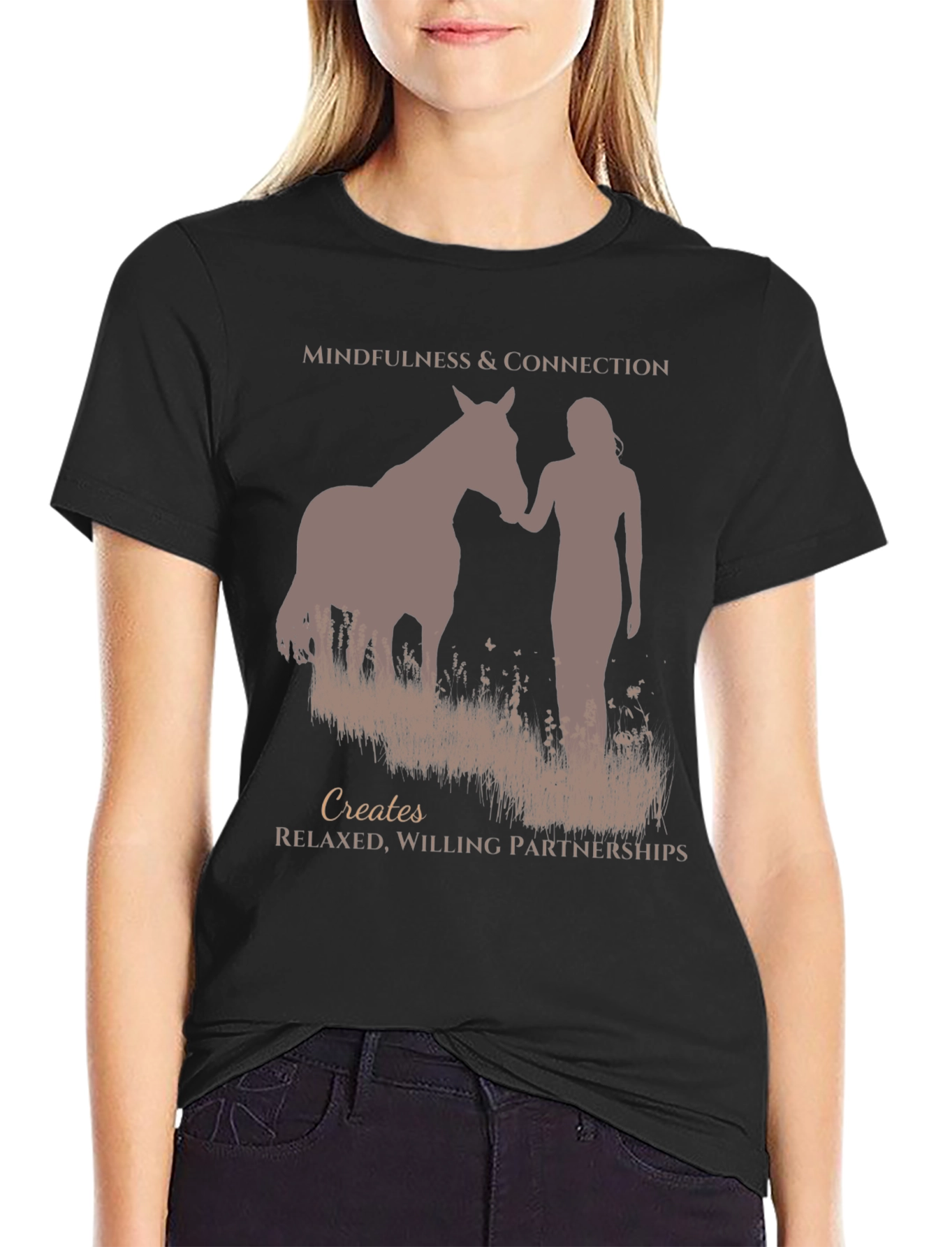 Mindfulness & Connection Graphic T-Shirt