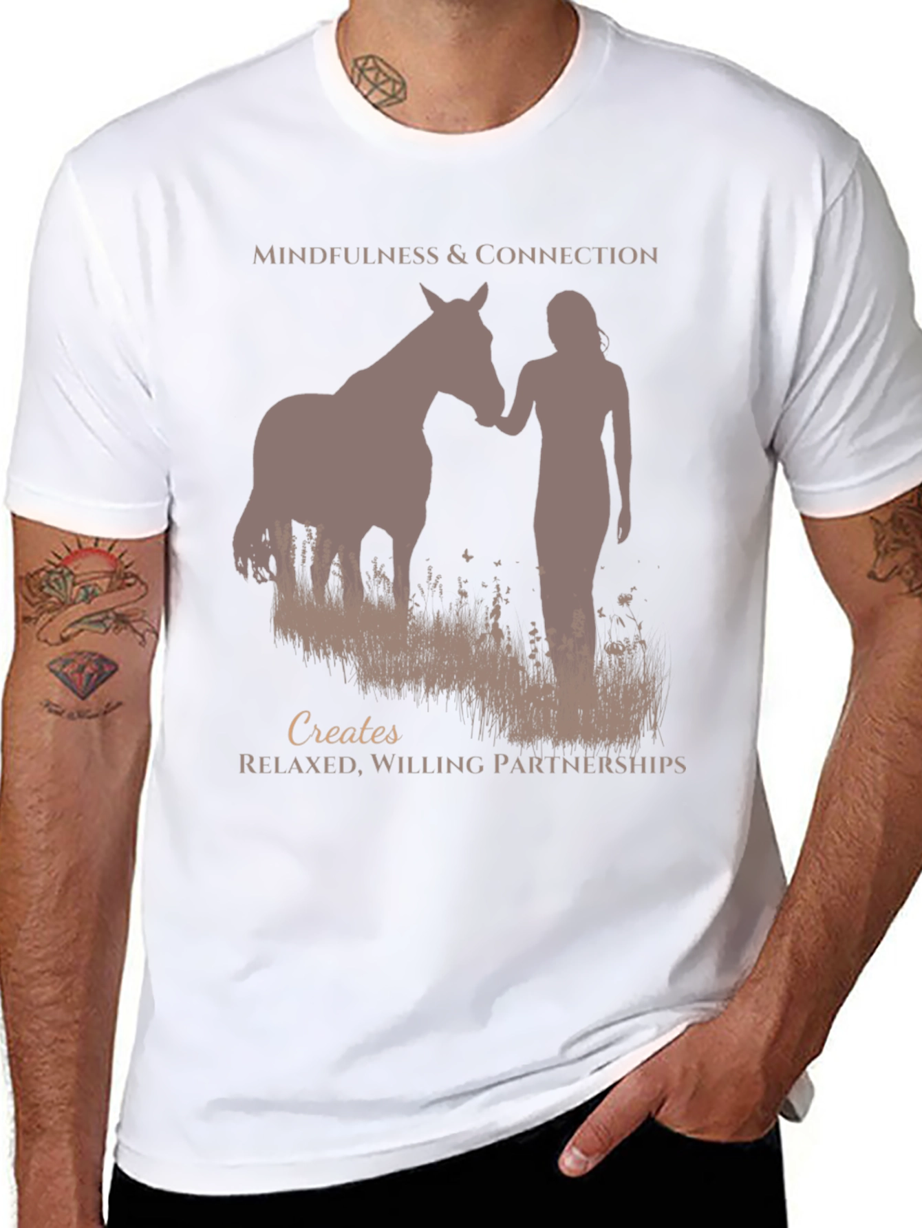 Mindfulness & Connection Graphic T-Shirt