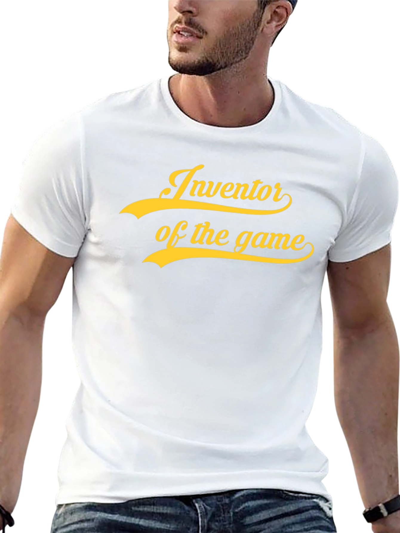 Inventor of the Game Black Graphic Tee