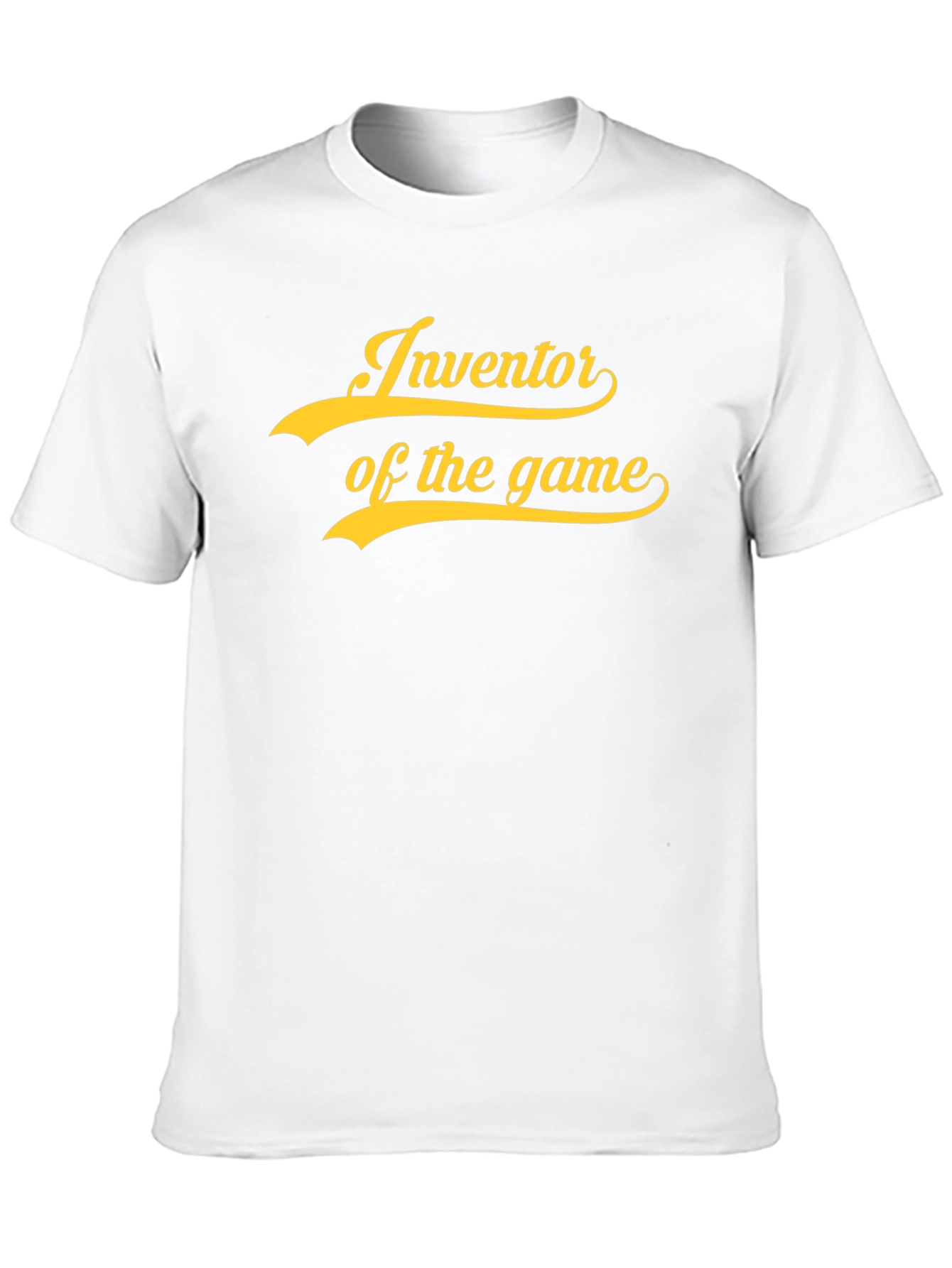Inventor of the Game Black Graphic Tee