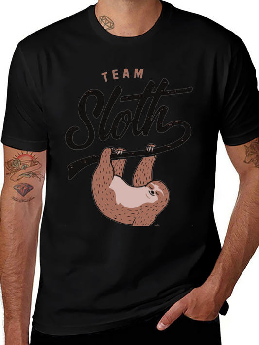 Team Sloth Graphic Tee - Lazy Days Apparel