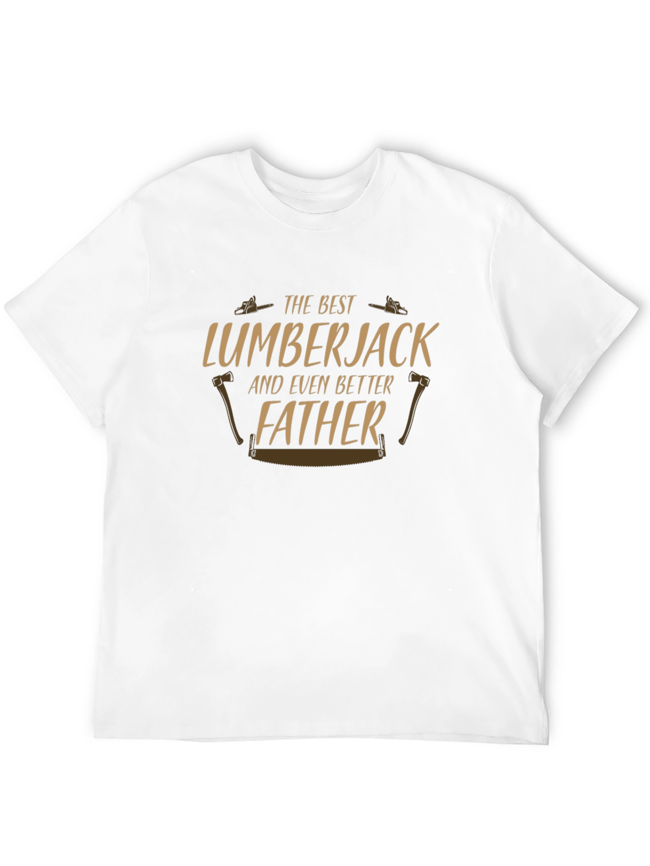 Best Lumberjack Father T-Shirt