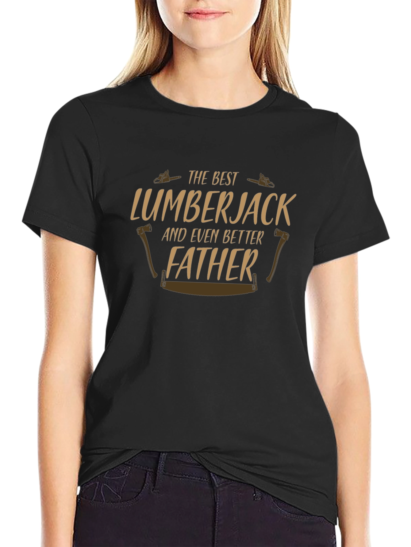 Best Lumberjack Father T-Shirt