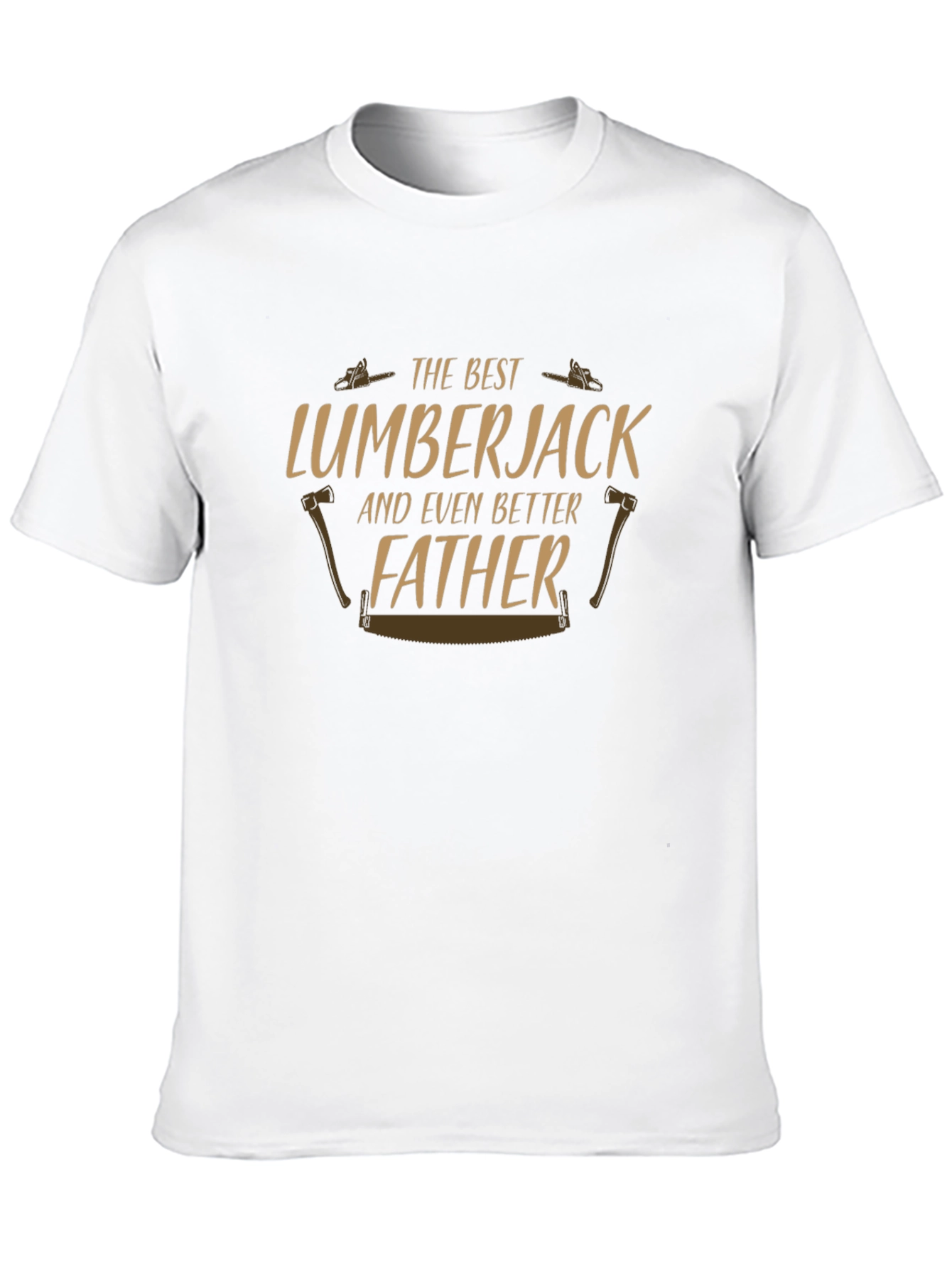 Best Lumberjack Father T-Shirt